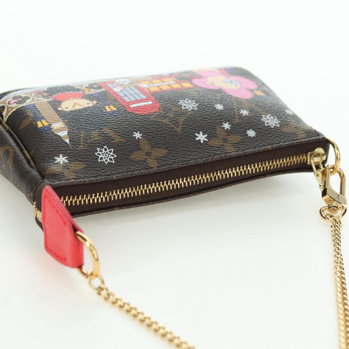 LOUIS VUITTON Vivienne Mini Pochette Accessoires Pouch M80863 LV Auth YKZ1367SAM