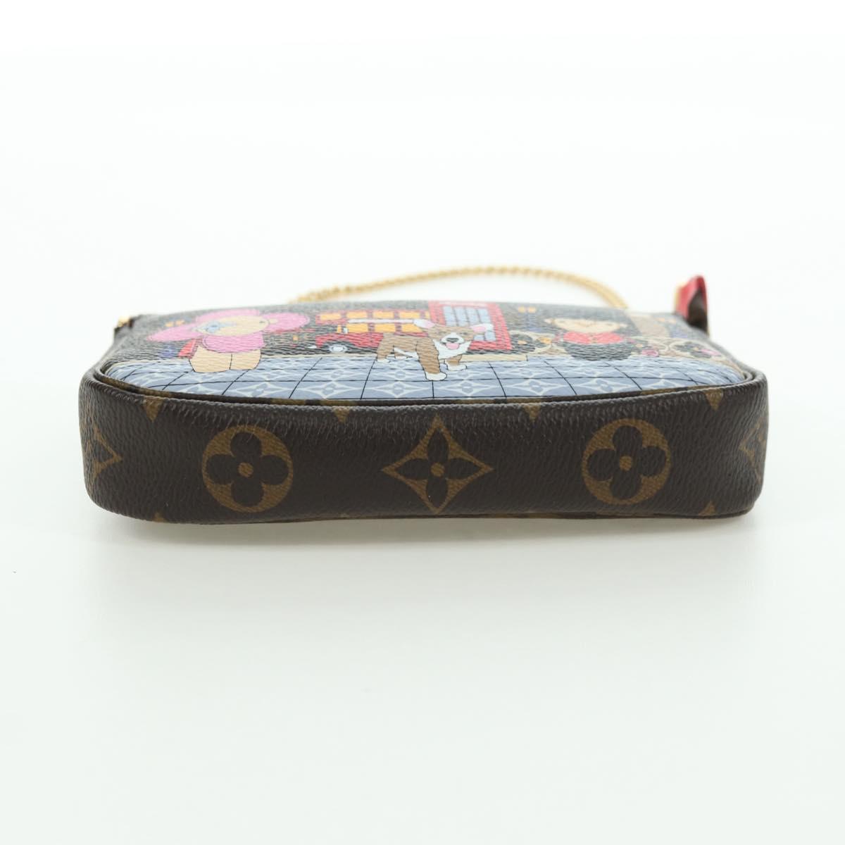 LOUIS VUITTON Vivienne Mini Pochette Accessoires Pouch M80863 LV Auth YKZ1367SAM
