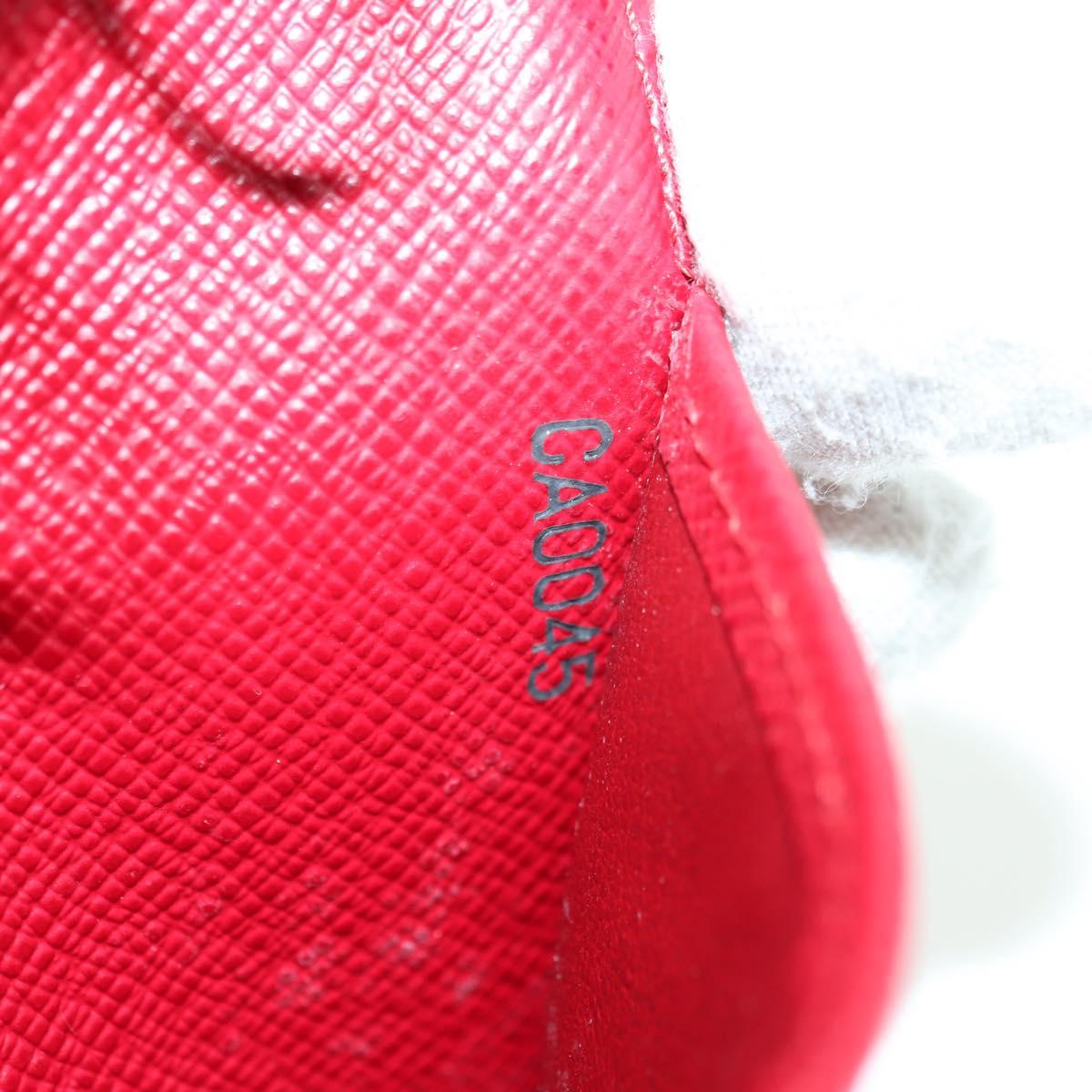 LOUIS VUITTON Monogram Cherry Agenda PM Planner Cover Red R21023 Auth YKZ1374SM