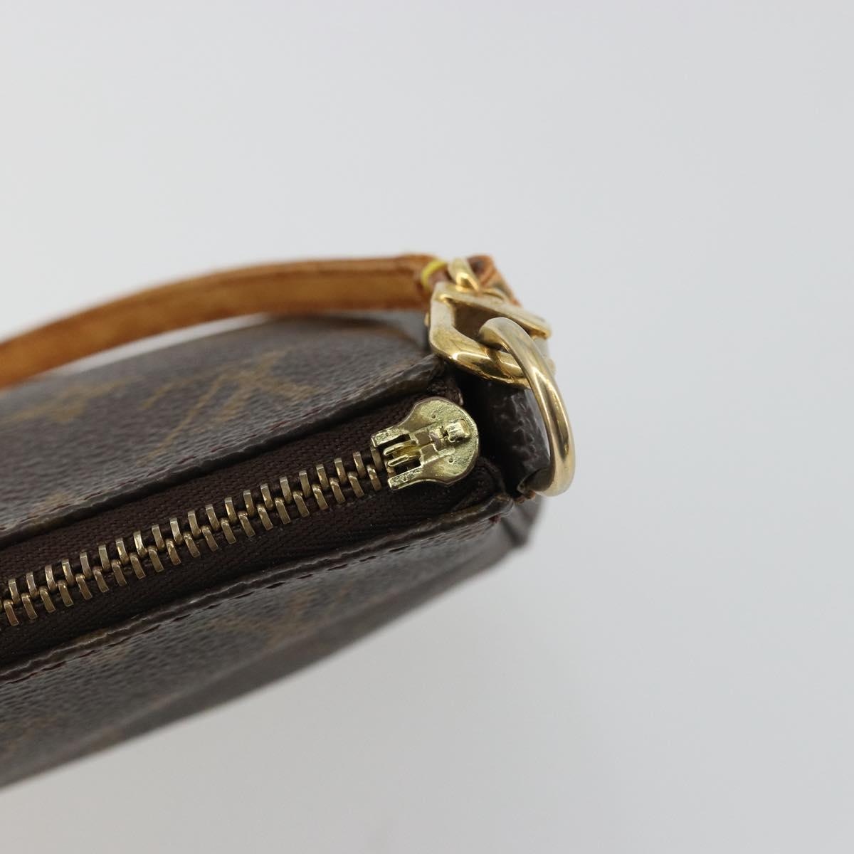 LOUIS VUITTON Monogram Pochette Accessoires Pouch M51980 LV Auth YKZ1376