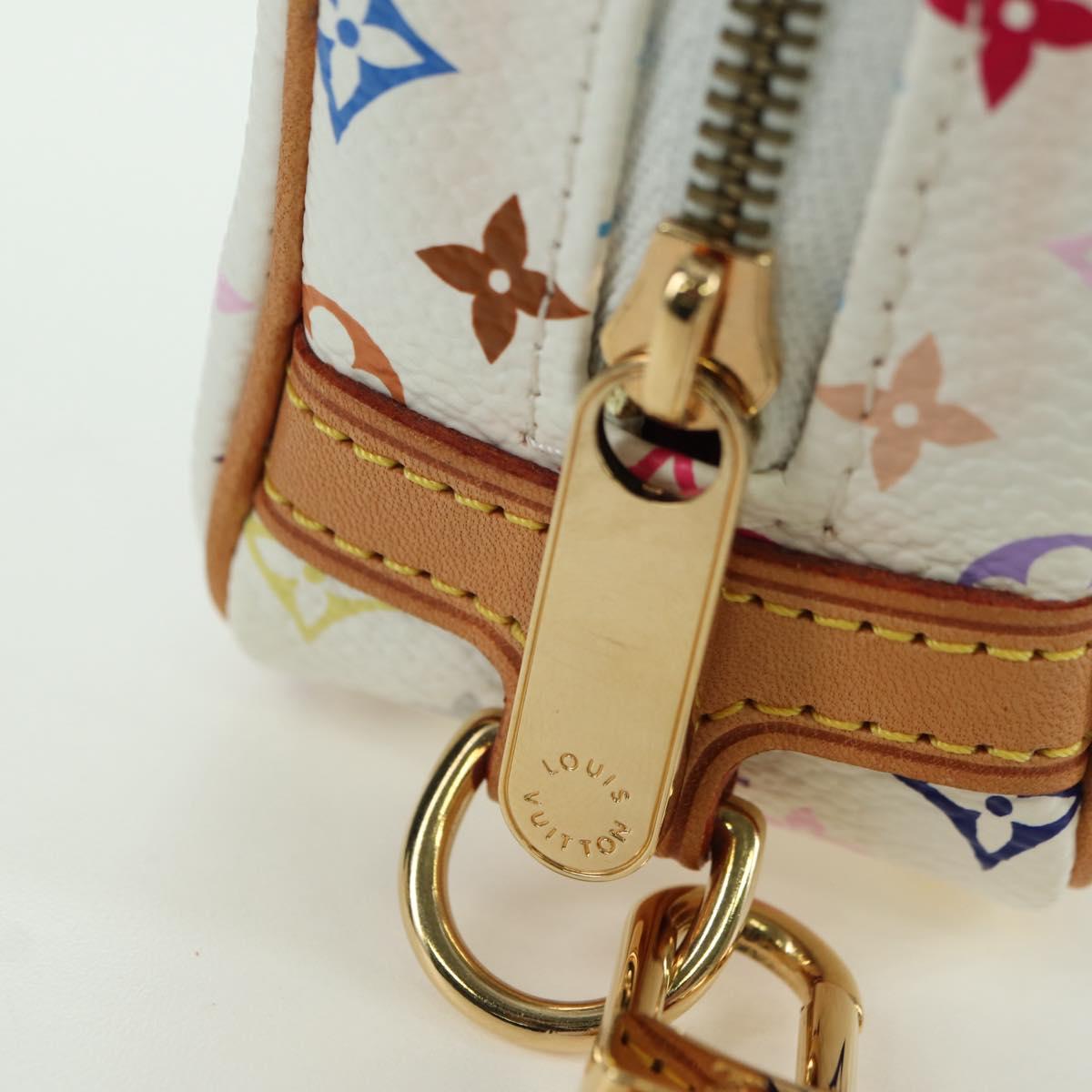 LOUIS VUITTON Monogram Multicolor Trousse Wapity Pouch M58033 Auth YKZ1387M