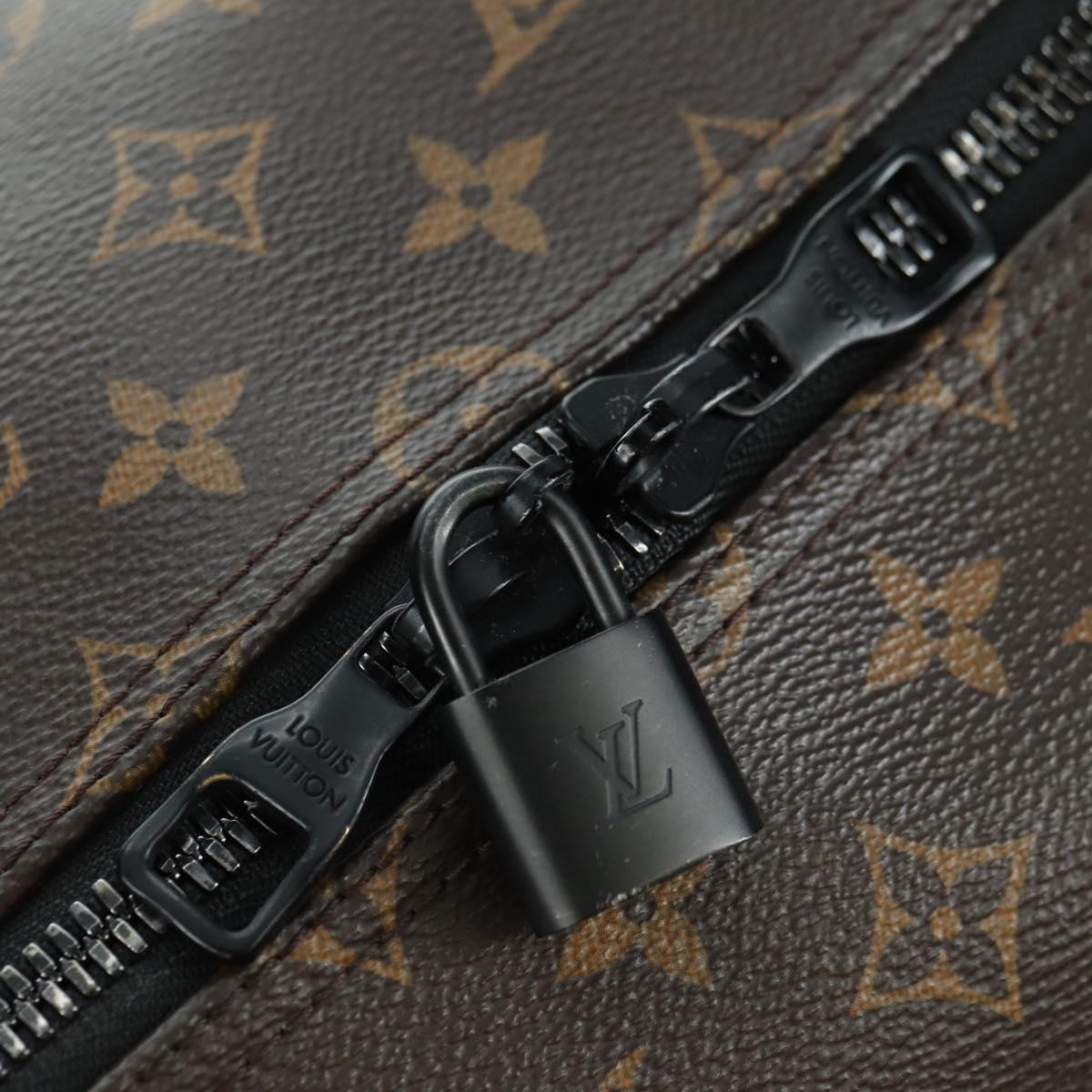 LOUIS VUITTON Monogram Virgil Abloh Keepall Band 50 Bag M44471 Auth YKZ1415M