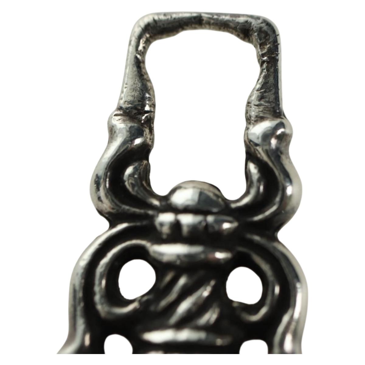 Chrome Hearts Dagger Charm Pendant Top Ag925 Silver Auth YKZ1426V