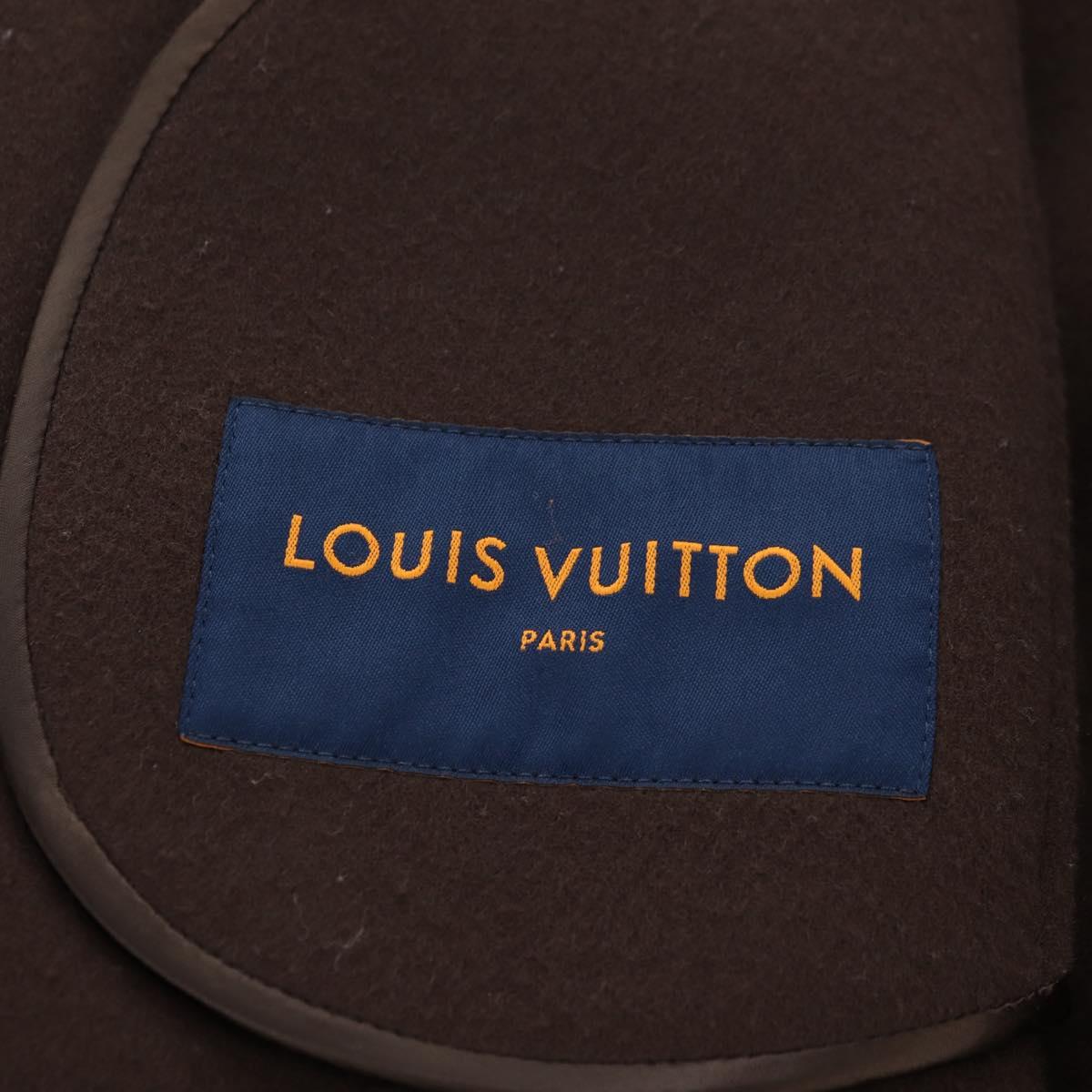 LOUIS VUITTON Monogram Stripe (LVxNIGO) Coat Monogram Box RM221M Auth YKZ1433SM
