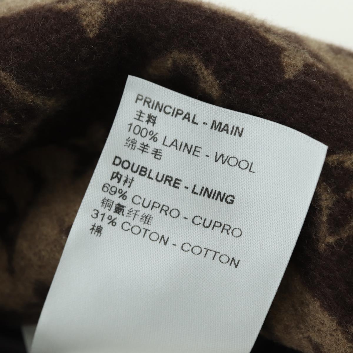 LOUIS VUITTON Monogram Stripe (LVxNIGO) Coat Monogram Box RM221M Auth YKZ1433SM