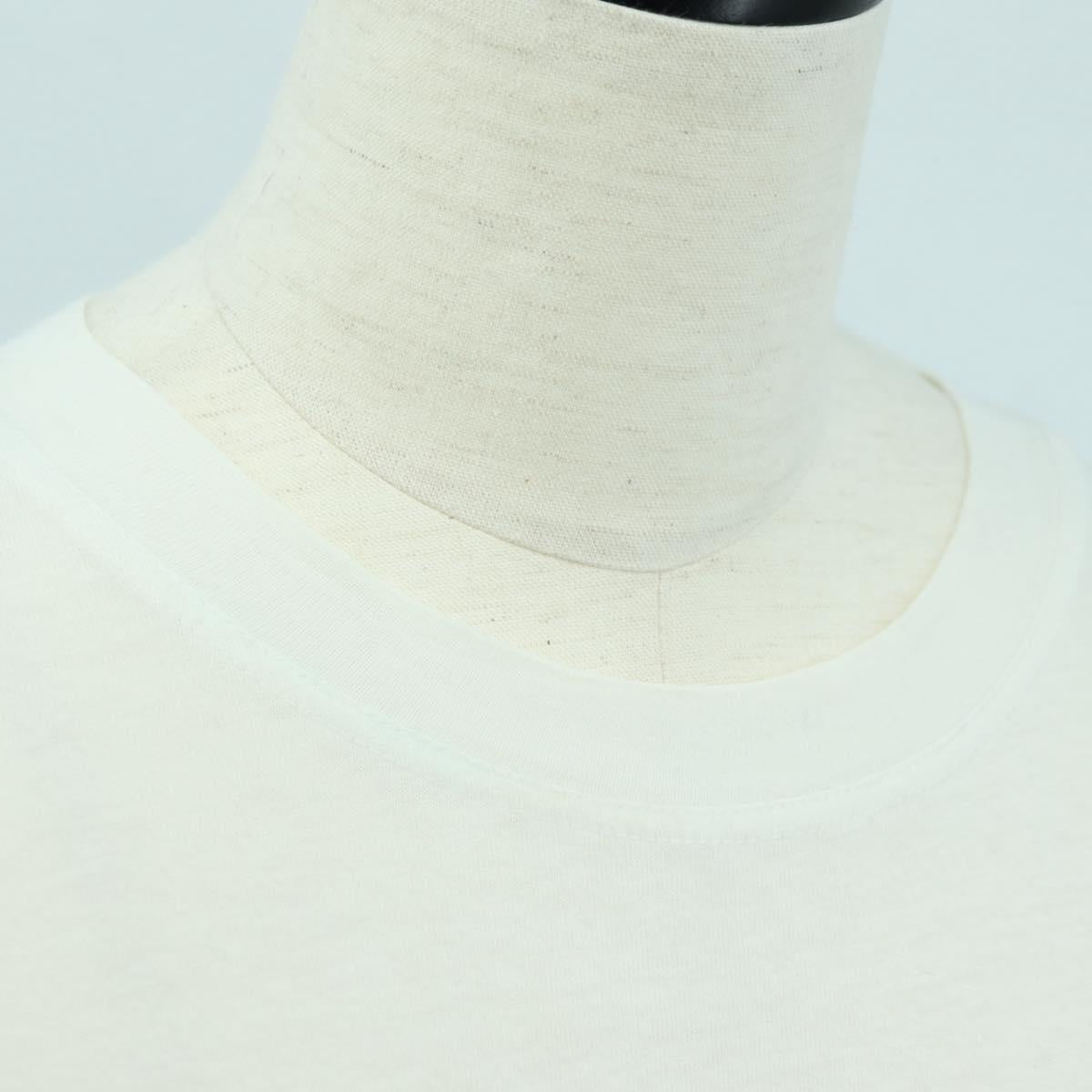Christian Dior Galliano Period Short-Sleeved T-shirt Cotton White Auth YKZ1435V