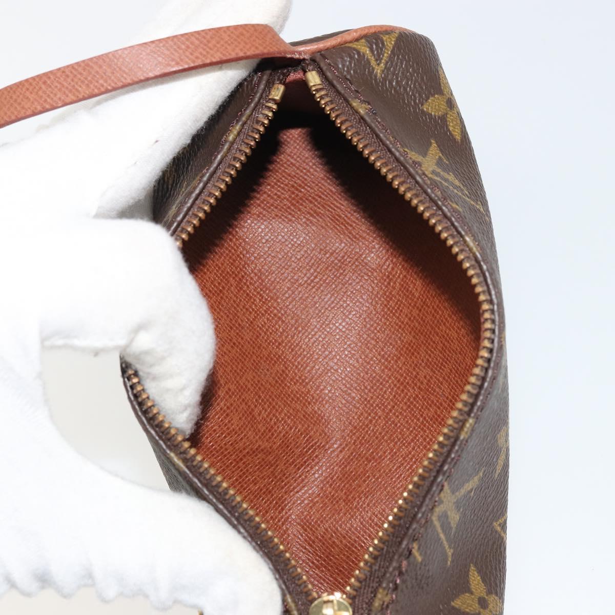 LOUIS VUITTON Monogram Papillon Pouch LV Auth YKZ1451