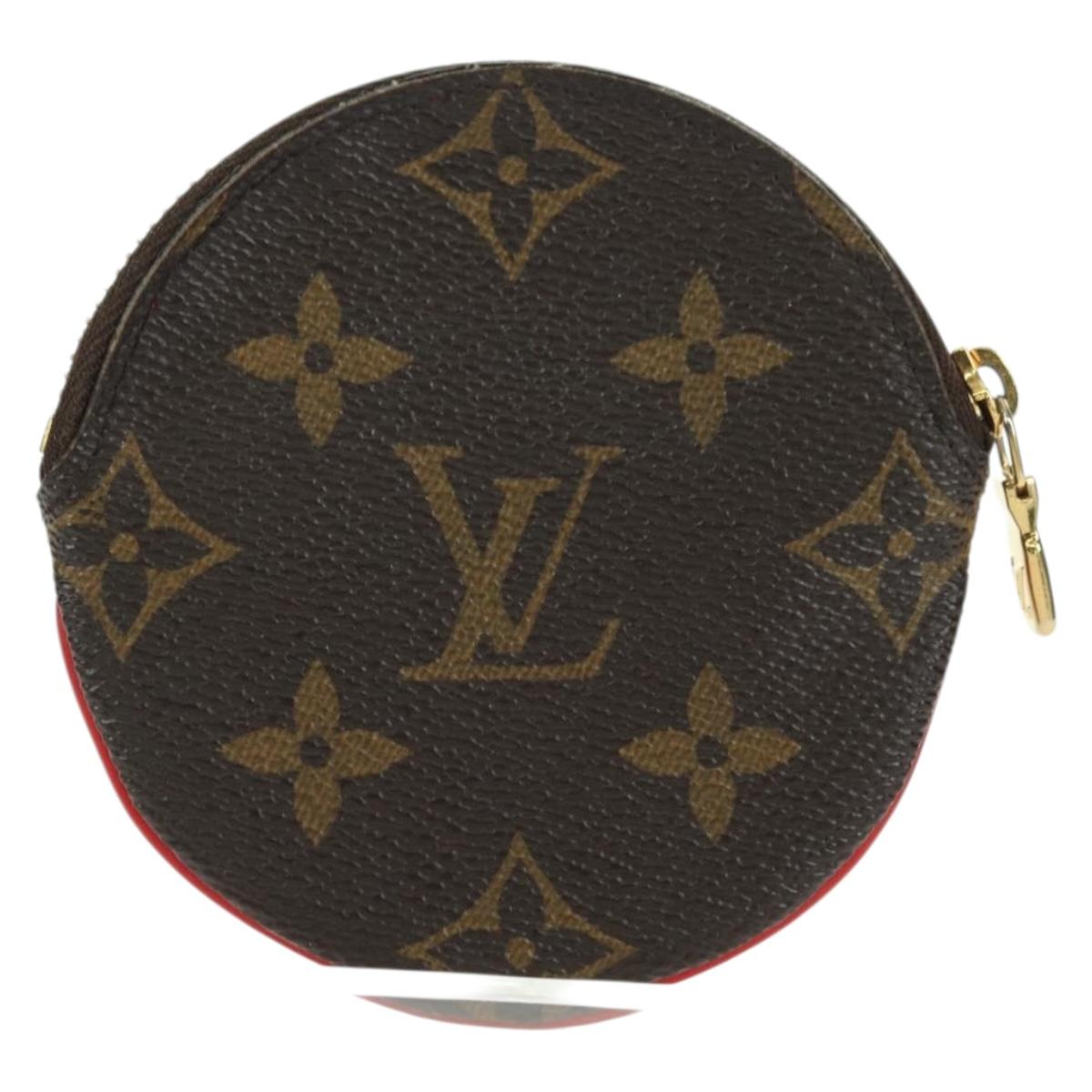LOUIS VUITTON Monogram Porte Monnaie Round Purse Vivienne M69749 Auth YKZ1503M