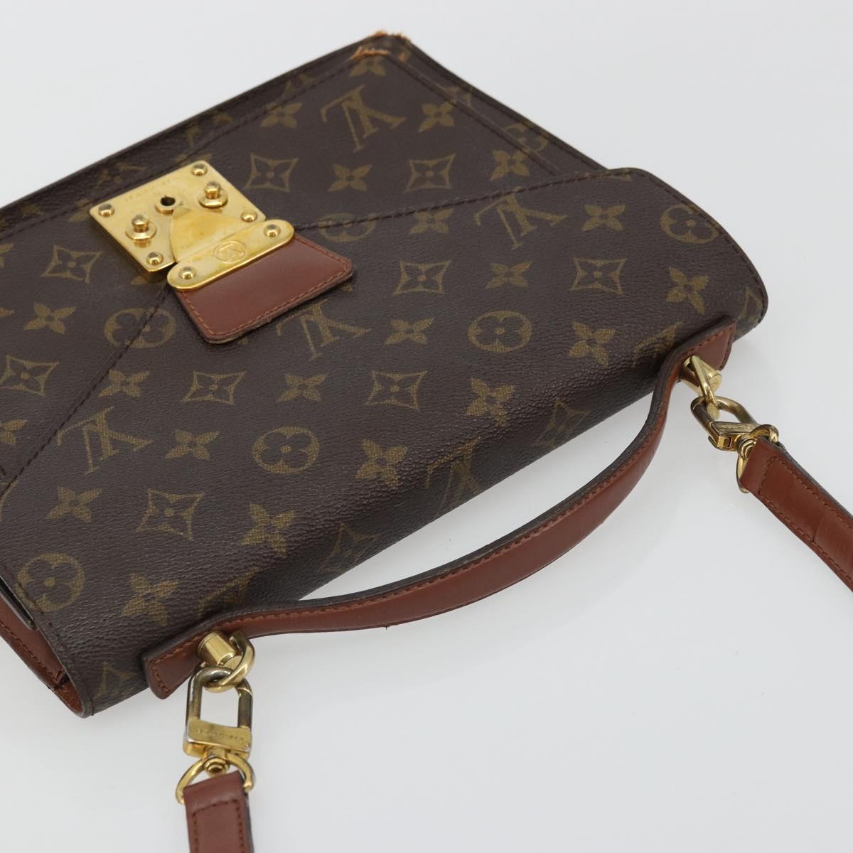 LOUIS VUITTON Monogram Monceau 26 Shoulder Bag M51187 LV Auth YKZ1532