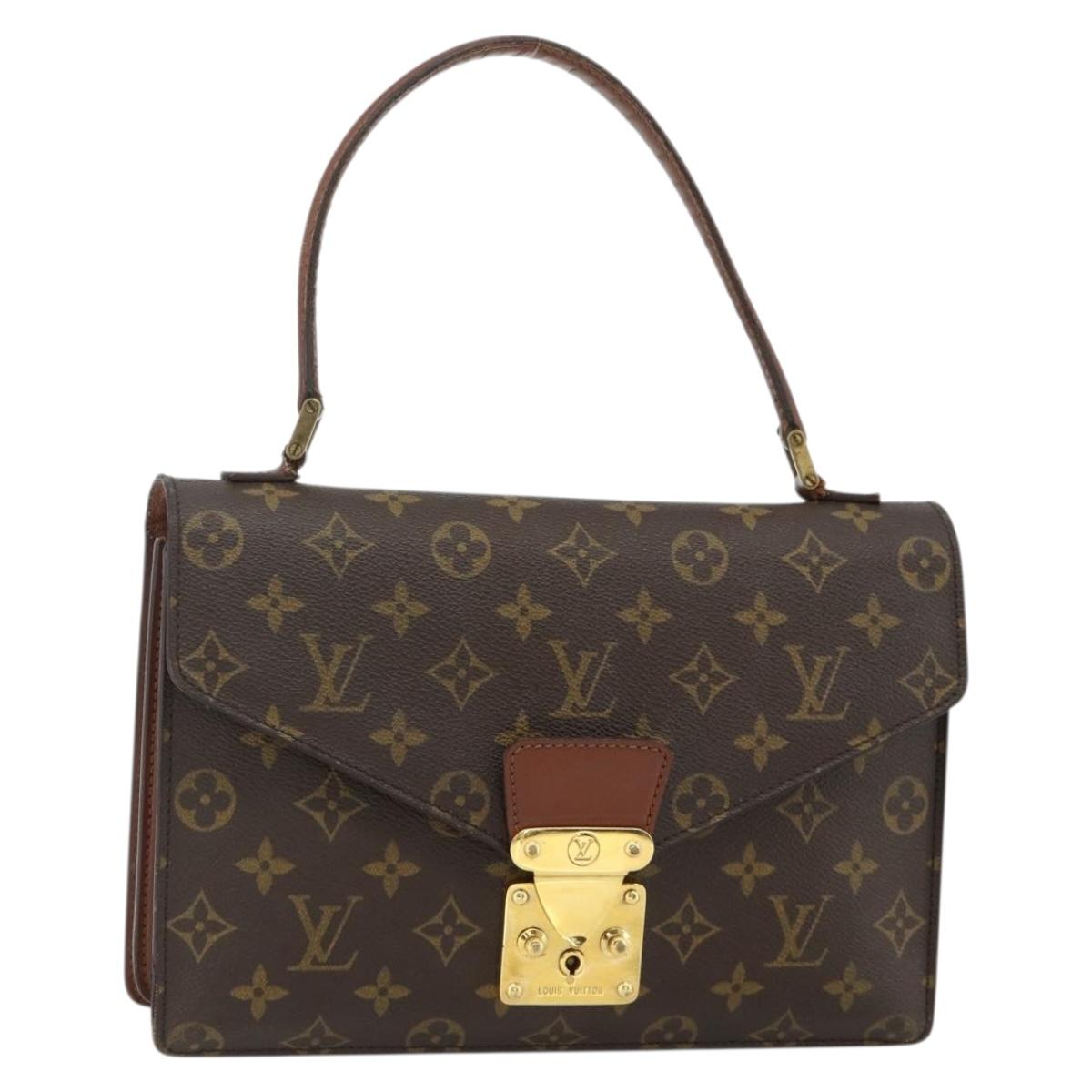 LOUIS VUITTON Monogram Concorde Hand Bag M51190 LV Auth YKZ1542