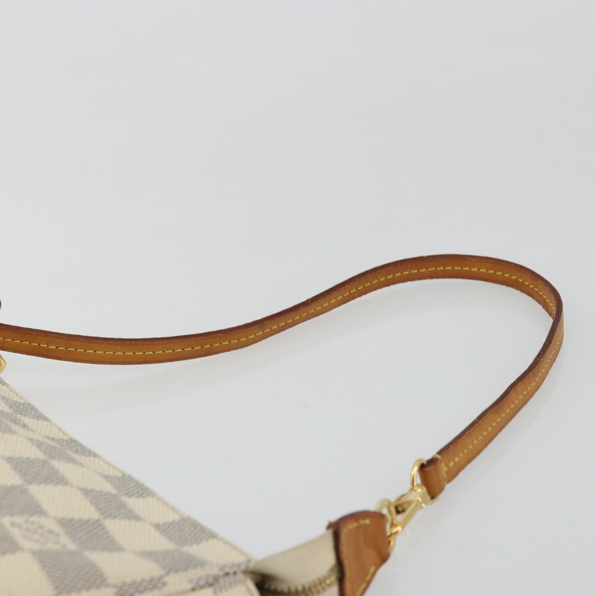 LOUIS VUITTON Damier Azur Pochette Accessoires Pouch N41207 LV Auth YKZ1553A
