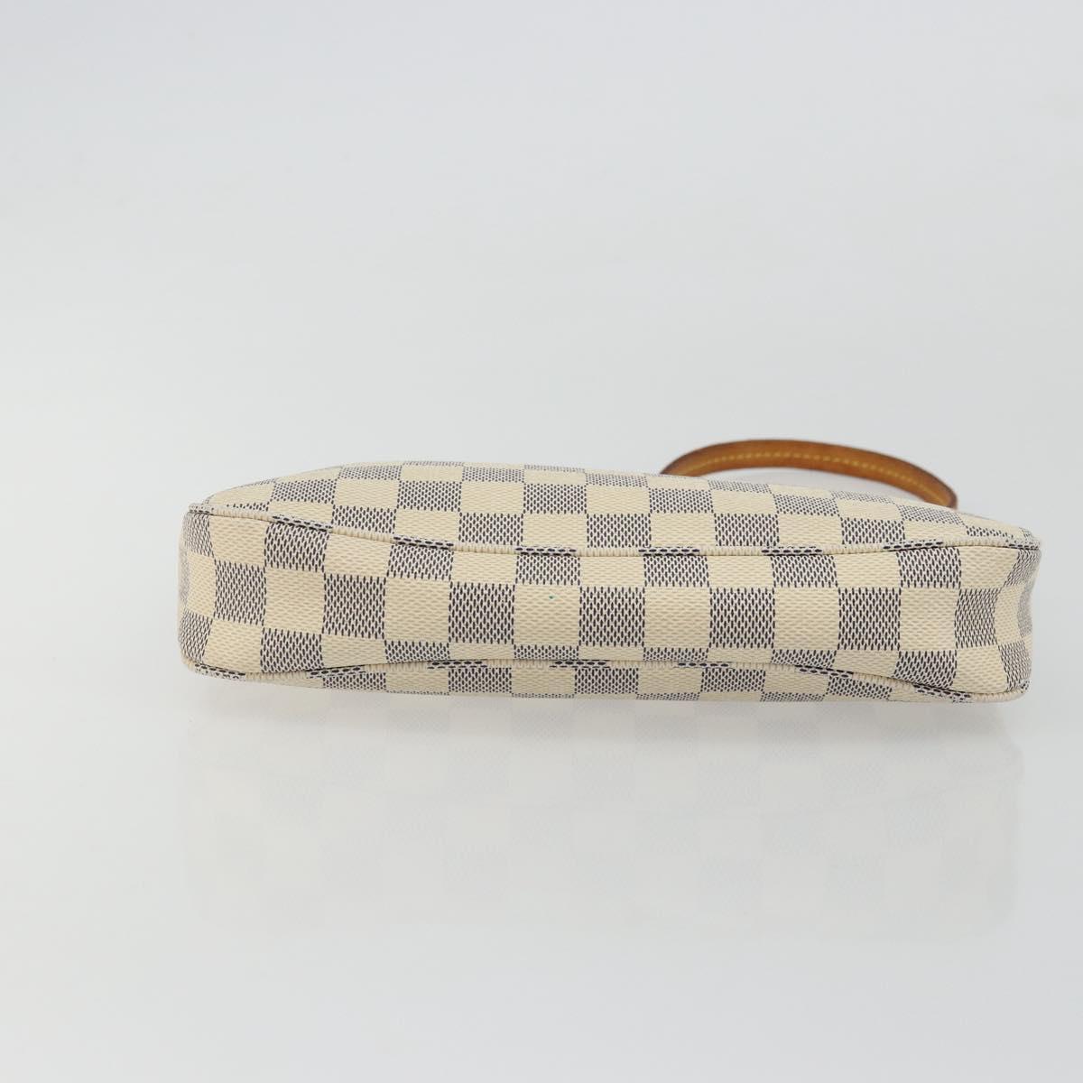 LOUIS VUITTON Damier Azur Pochette Accessoires Pouch N41207 LV Auth YKZ1553A