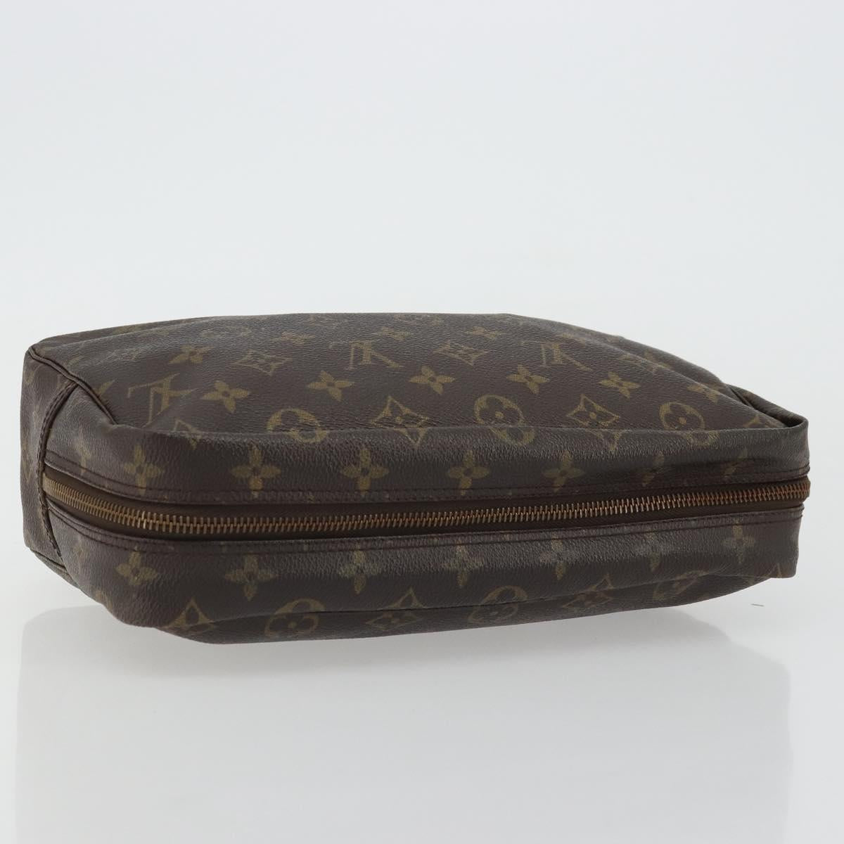 LOUIS VUITTON Monogram Trousse Toilette 28 Clutch Bag M47522 LV Auth YKZ1562