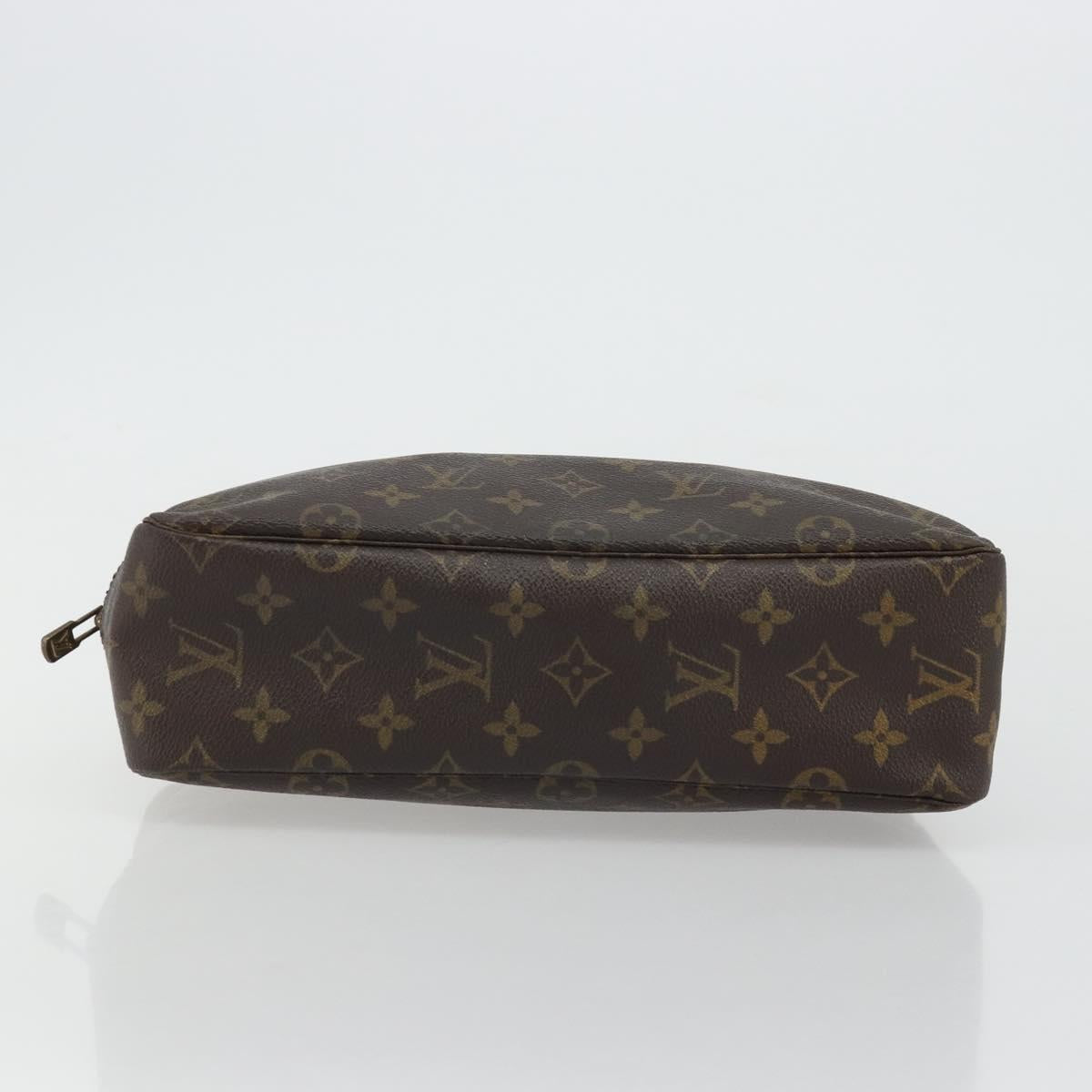 LOUIS VUITTON Monogram Trousse Toilette 28 Clutch Bag M47522 LV Auth YKZ1562