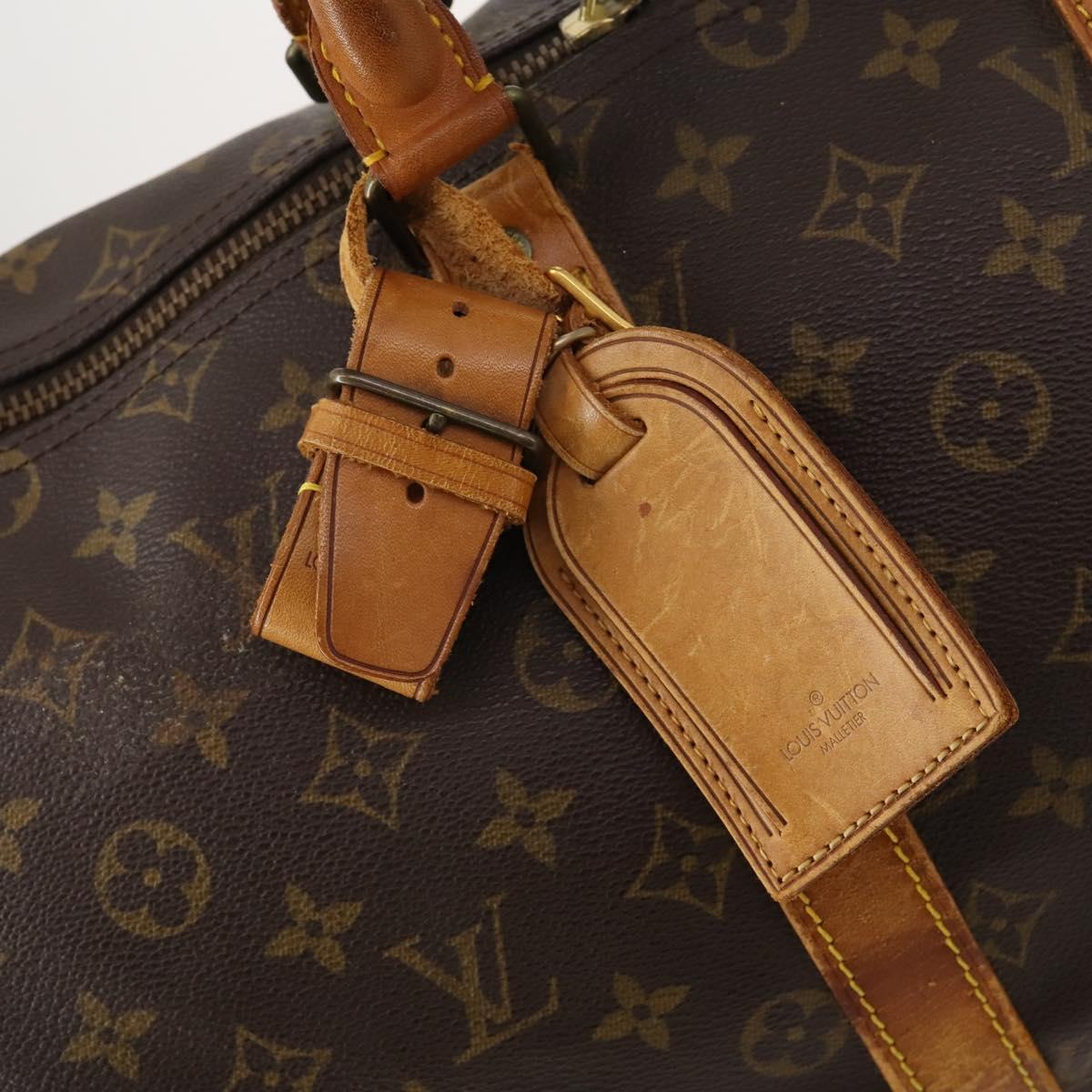 LOUIS VUITTON Monogram Keepall 45 Boston Bag M41428 LV Auth YKZ1564