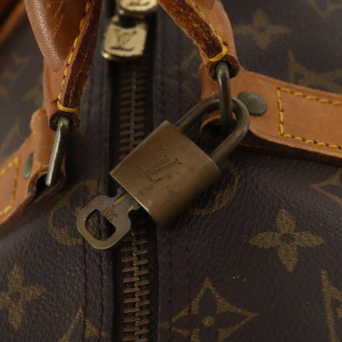 LOUIS VUITTON Monogram Keepall 45 Boston Bag M41428 LV Auth YKZ1564