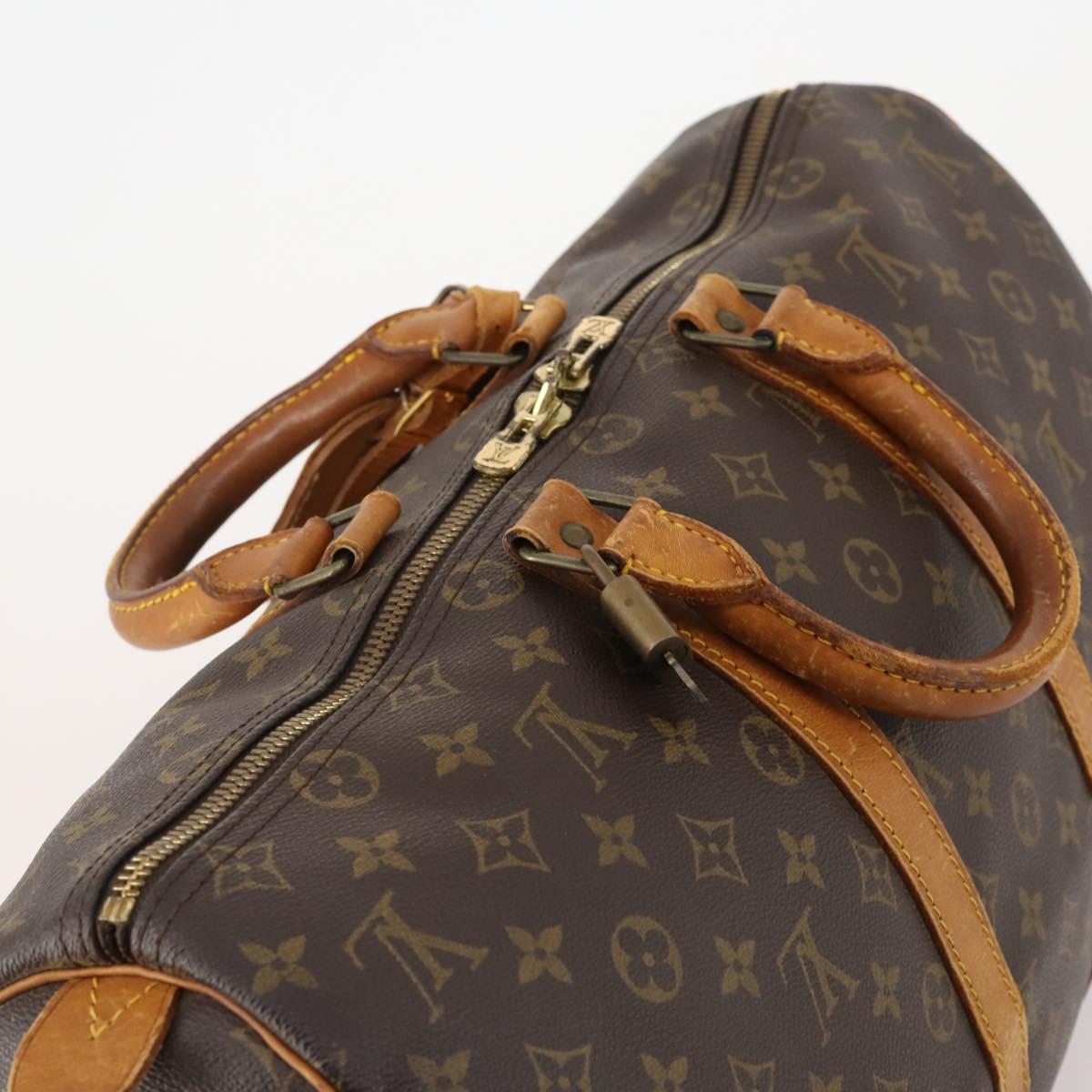 LOUIS VUITTON Monogram Keepall 45 Boston Bag M41428 LV Auth YKZ1564
