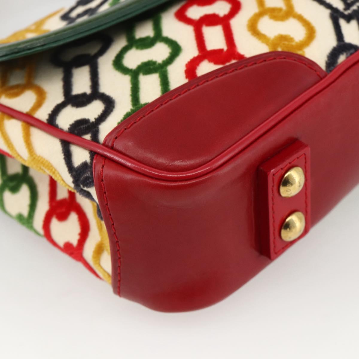 LOUIS VUITTON Monogram Velvet Chain Dolly Pochette Bag M95208 Auth YKZ1575SM