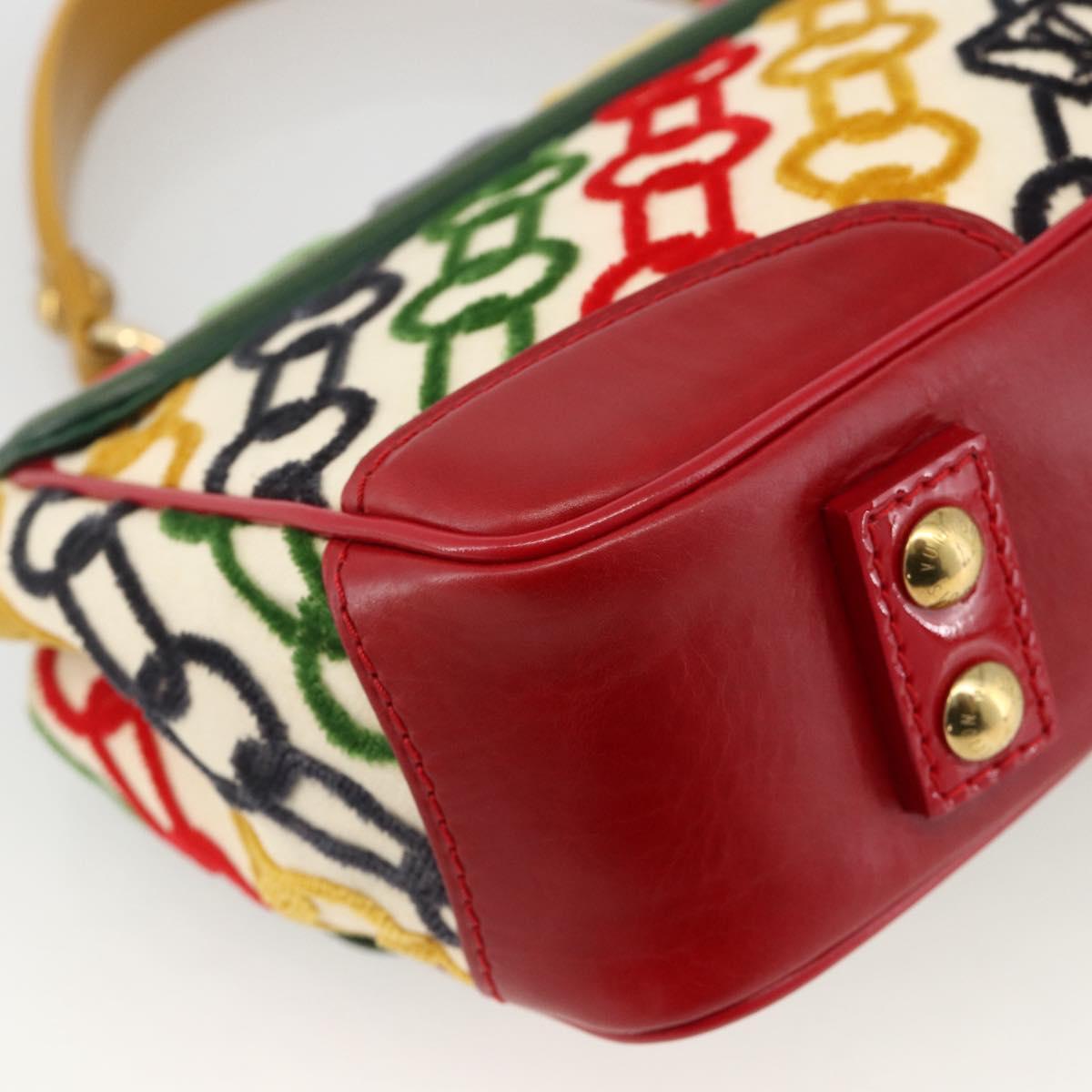 LOUIS VUITTON Monogram Velvet Chain Dolly Pochette Bag M95208 Auth YKZ1575SM