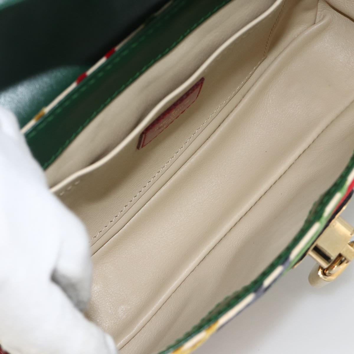 LOUIS VUITTON Monogram Velvet Chain Dolly Pochette Bag M95208 Auth YKZ1575SM