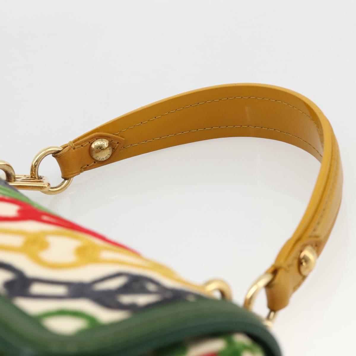 LOUIS VUITTON Monogram Velvet Chain Dolly Pochette Bag M95208 Auth YKZ1575SM