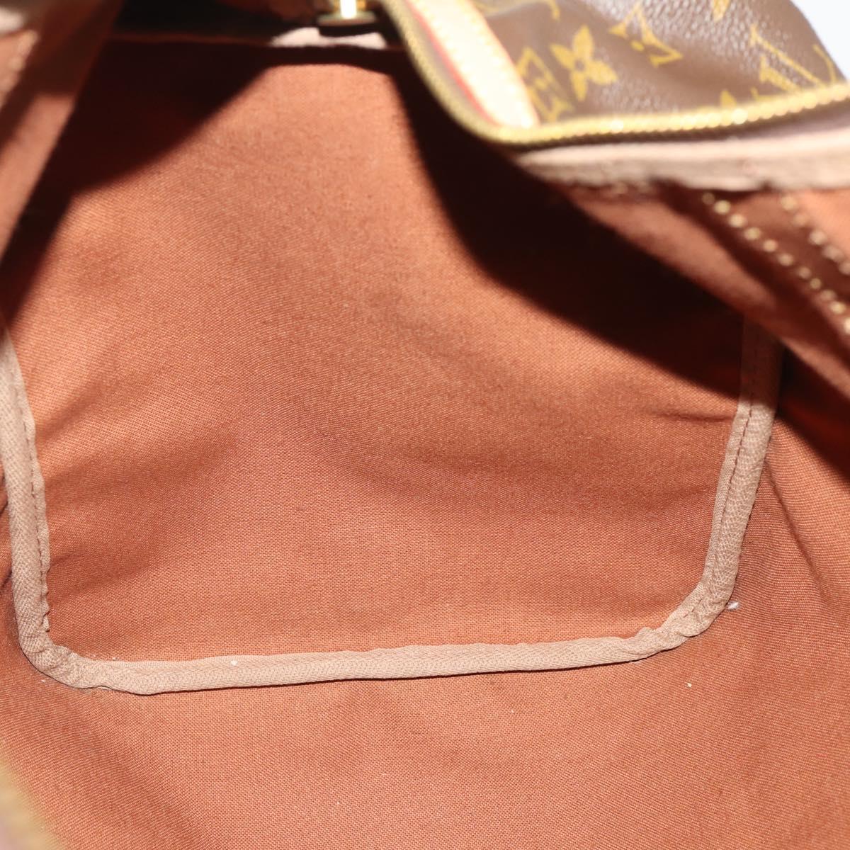 LOUIS VUITTON Monogram Sac Souple 45 Boston Bag M41624 LV Auth YKZ1605