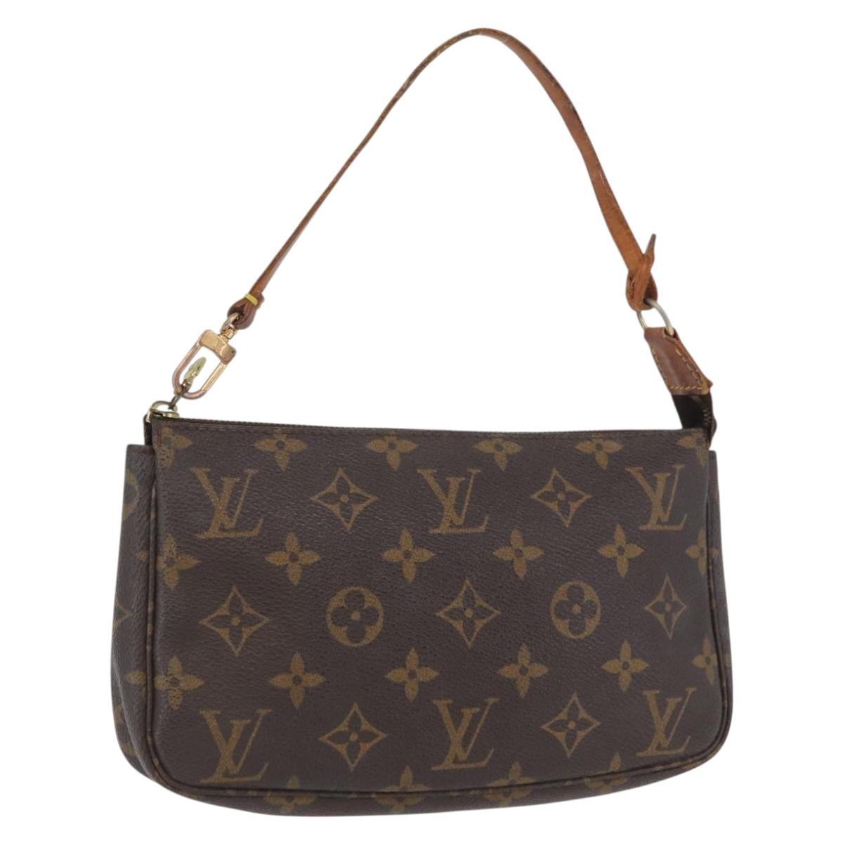 LOUIS VUITTON Monogram Pochette Accessoires Pouch M51980 LV Auth YKZ221