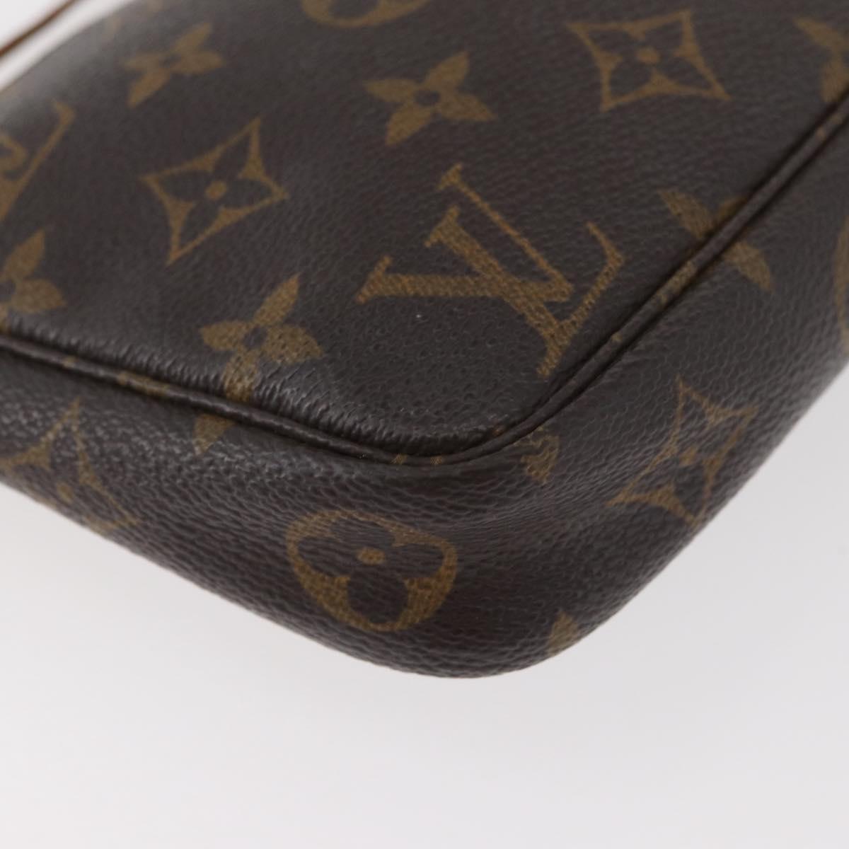 LOUIS VUITTON Monogram Pochette Accessoires Pouch M51980 LV Auth YKZ221