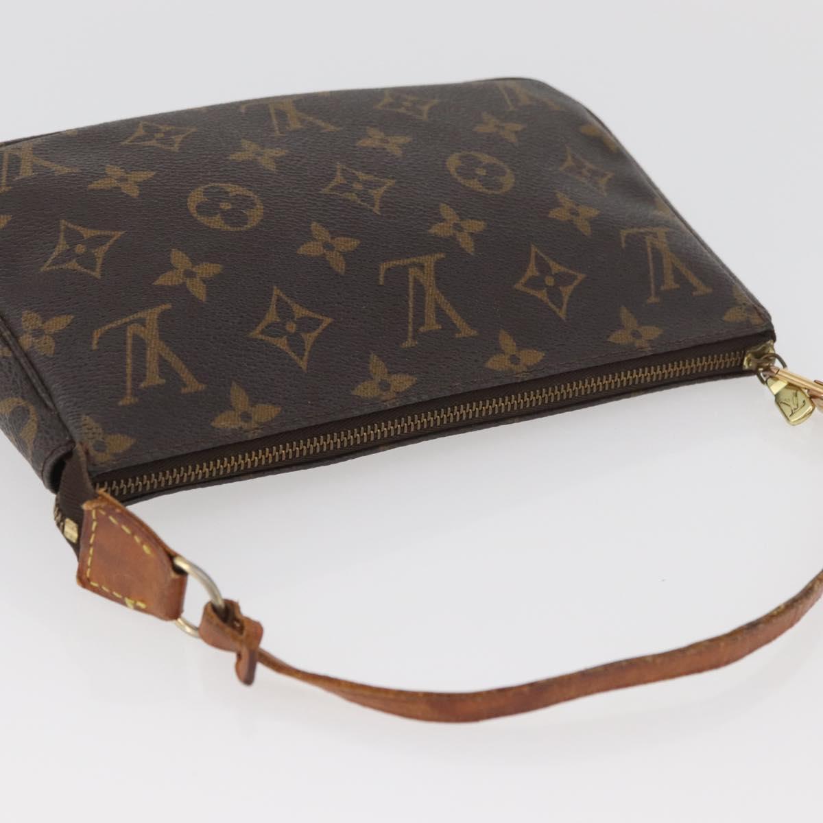 LOUIS VUITTON Monogram Pochette Accessoires Pouch M51980 LV Auth YKZ221