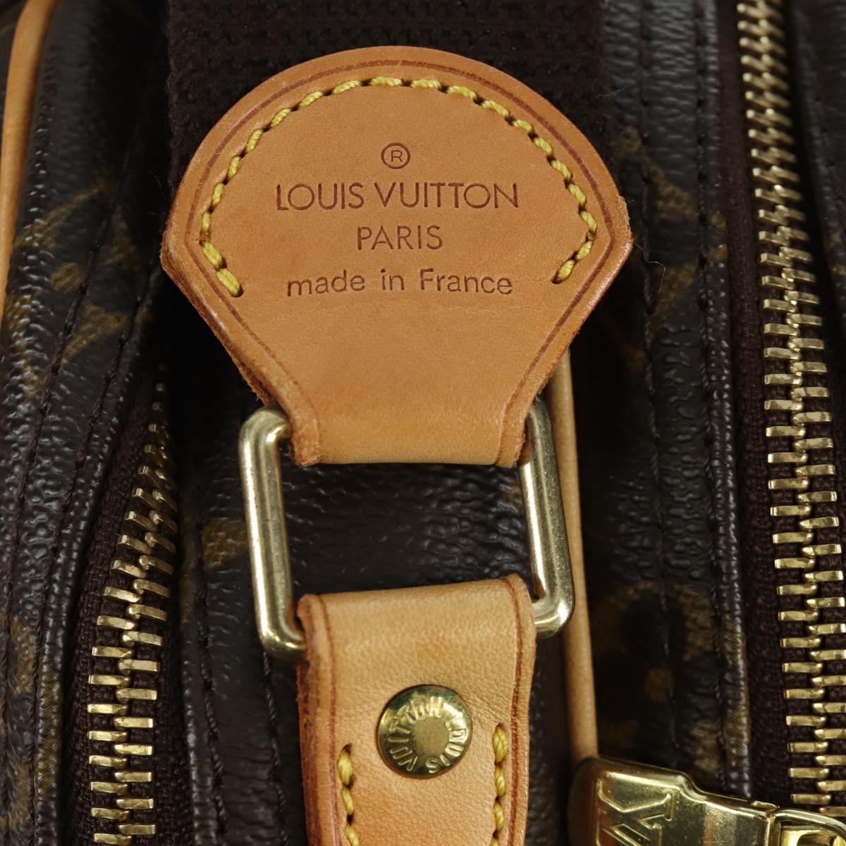 LOUIS VUITTON Monogram Reporter PM Shoulder Bag M45254 LV Auth YKZ223V