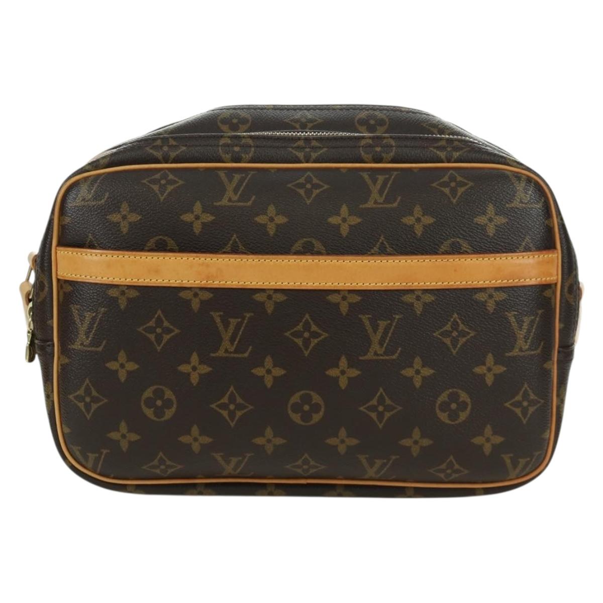 LOUIS VUITTON Monogram Reporter PM Shoulder Bag M45254 LV Auth YKZ223V