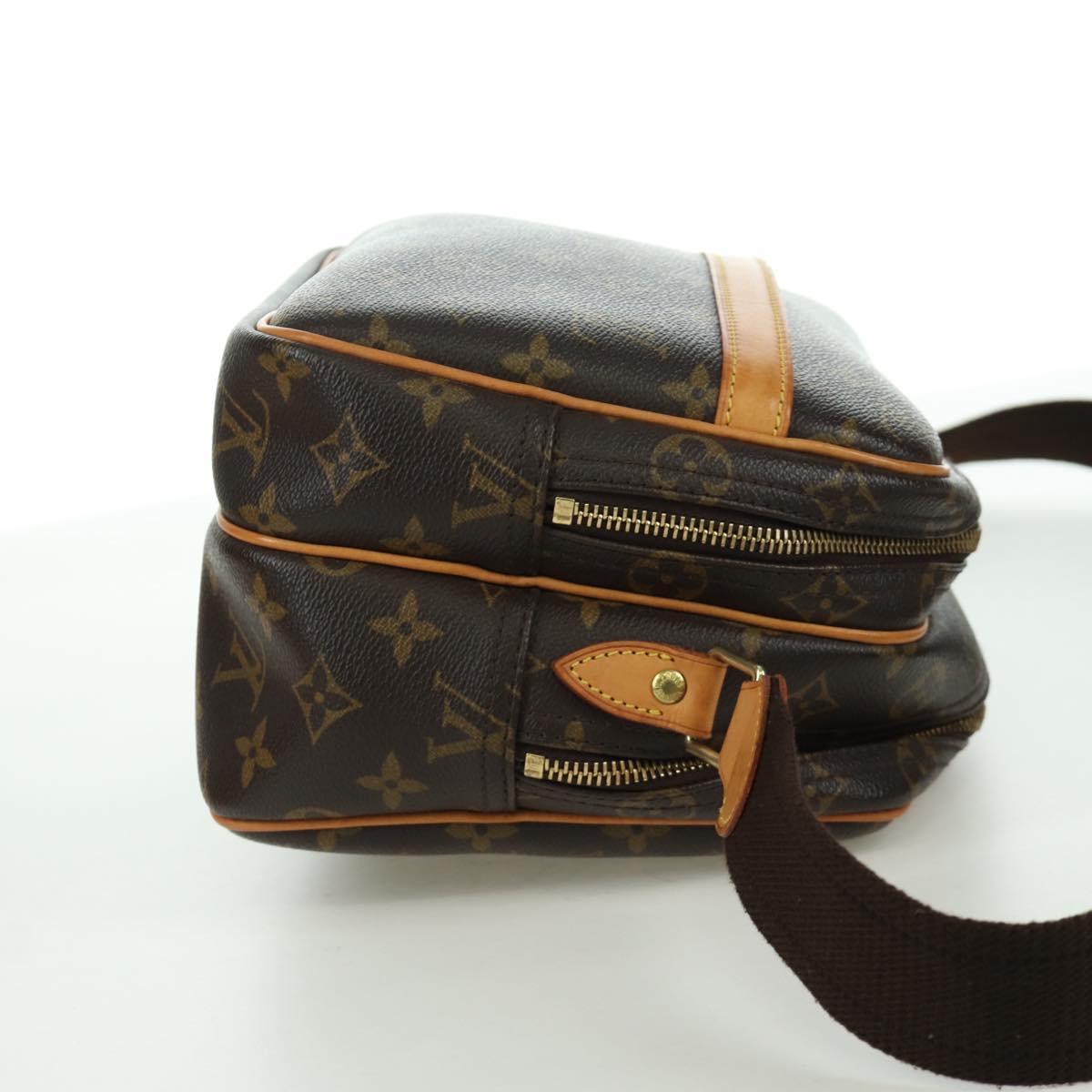 LOUIS VUITTON Monogram Reporter PM Shoulder Bag M45254 LV Auth YKZ223V