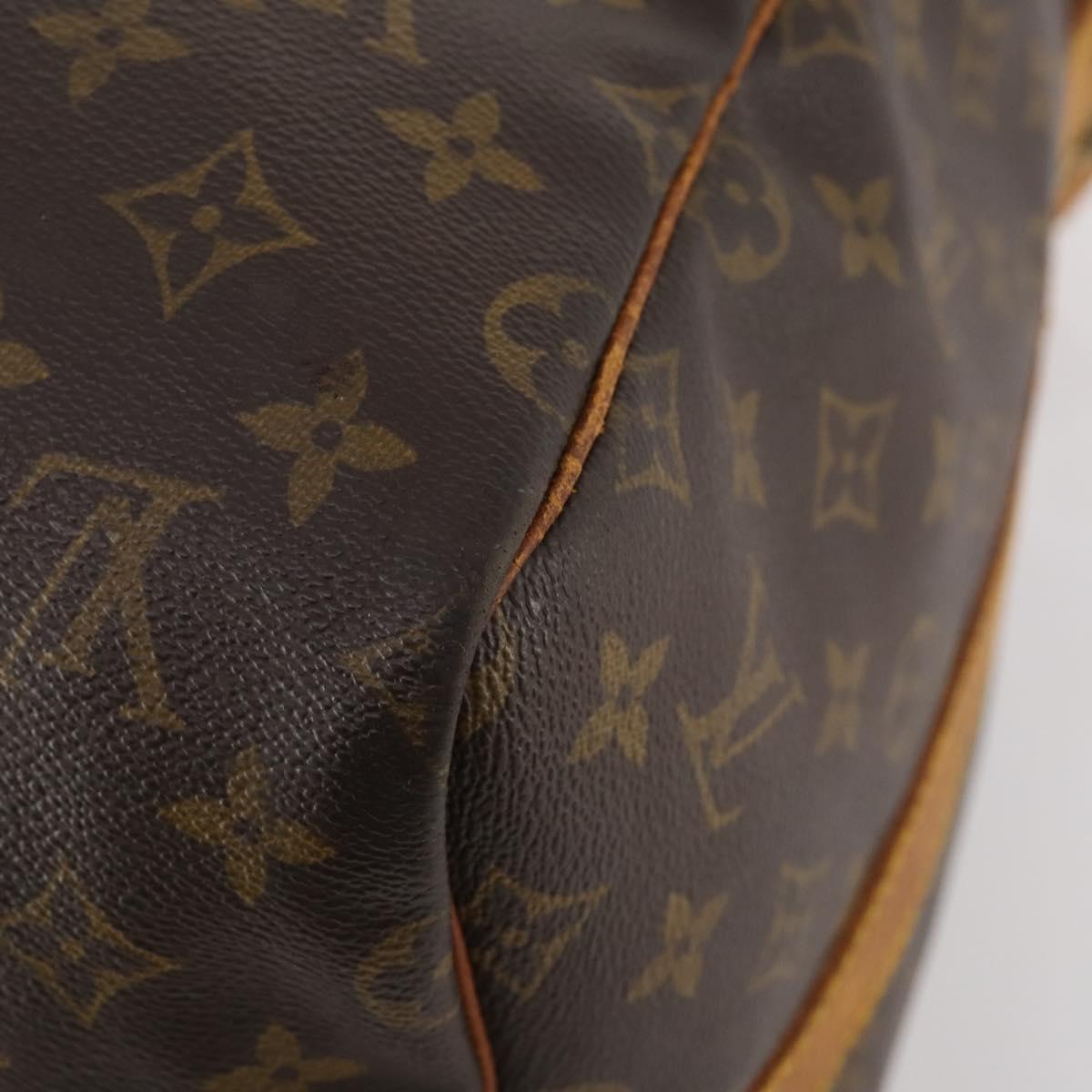 LOUIS VUITTON Monogram Keepall Bandouliere 55 Boston Bag M41414 LV Auth YKZ250