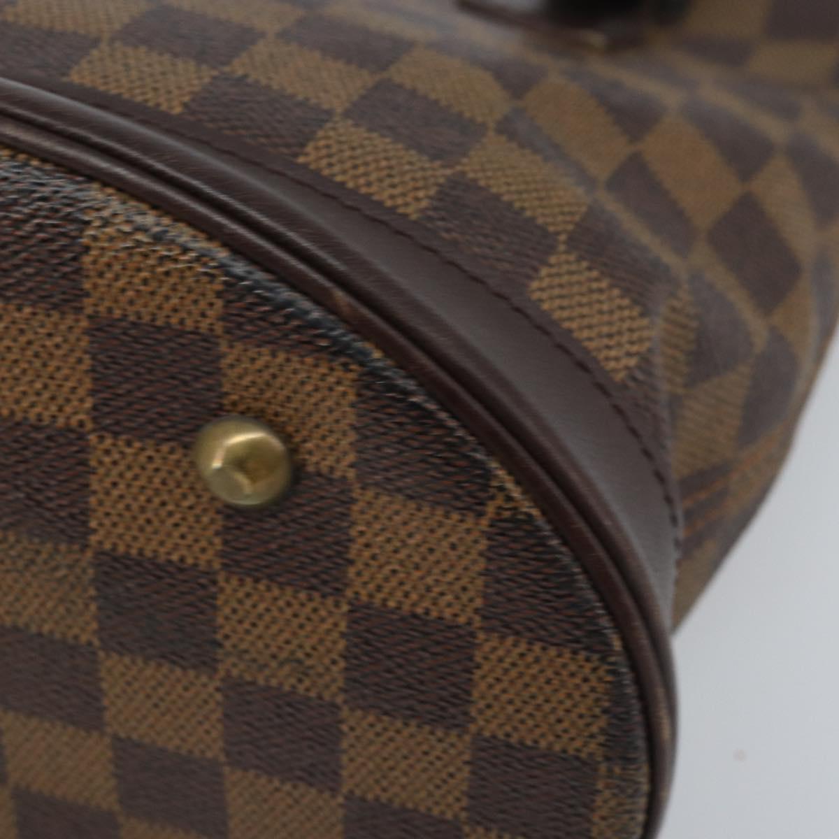 LOUIS VUITTON Damier Ebene Marais Shoulder Bag N42240 LV Auth YKZ255