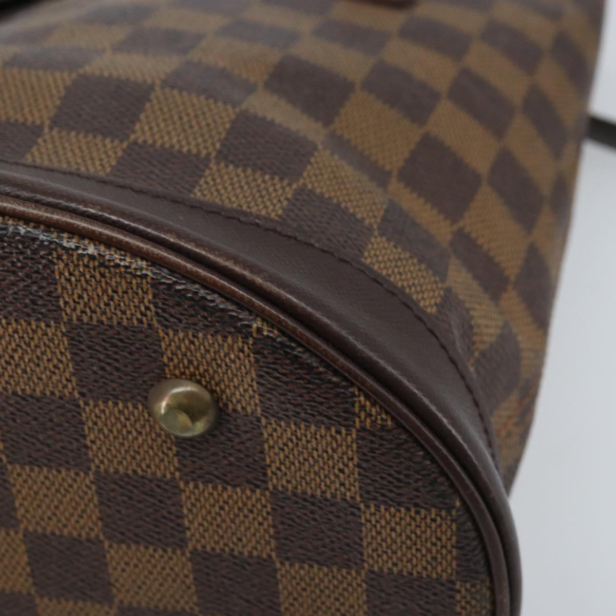 LOUIS VUITTON Damier Ebene Marais Shoulder Bag N42240 LV Auth YKZ255
