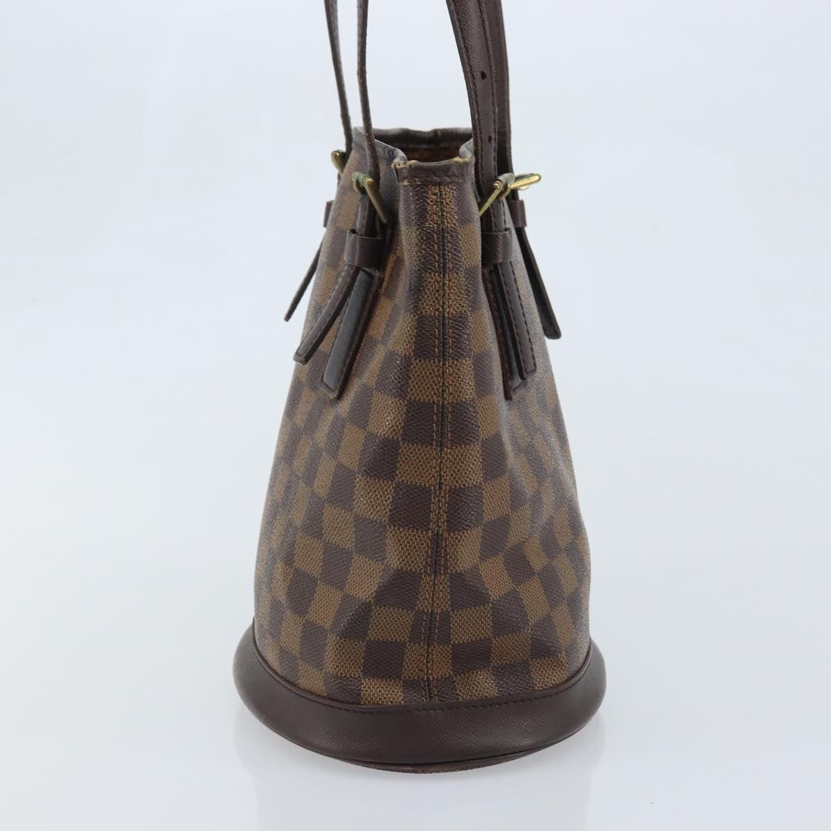 LOUIS VUITTON Damier Ebene Marais Shoulder Bag N42240 LV Auth YKZ255