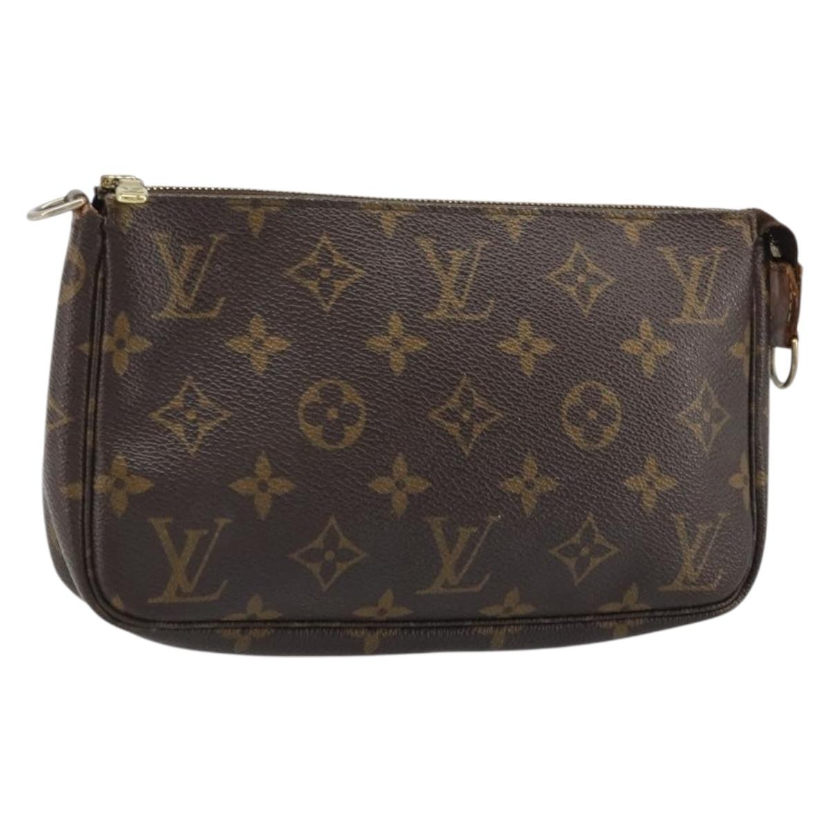 LOUIS VUITTON Monogram Pochette Accessoires Pouch M51980 LV Auth YKZ273