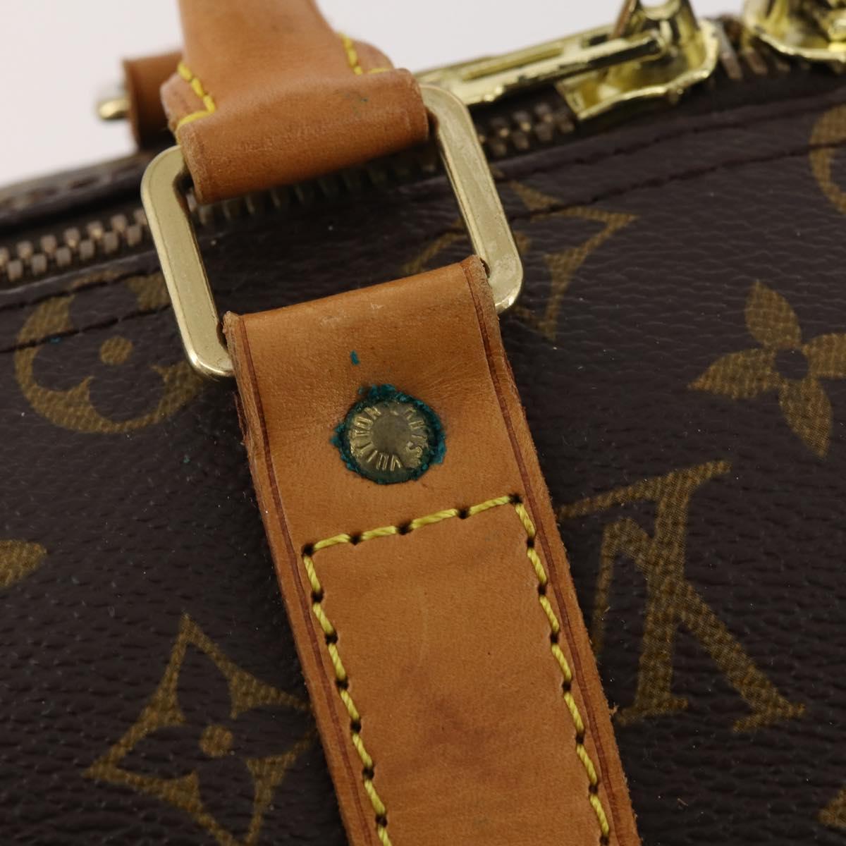 LOUIS VUITTON Monogram Keepall 45 Boston Bag M41428 LV Auth YKZ277A