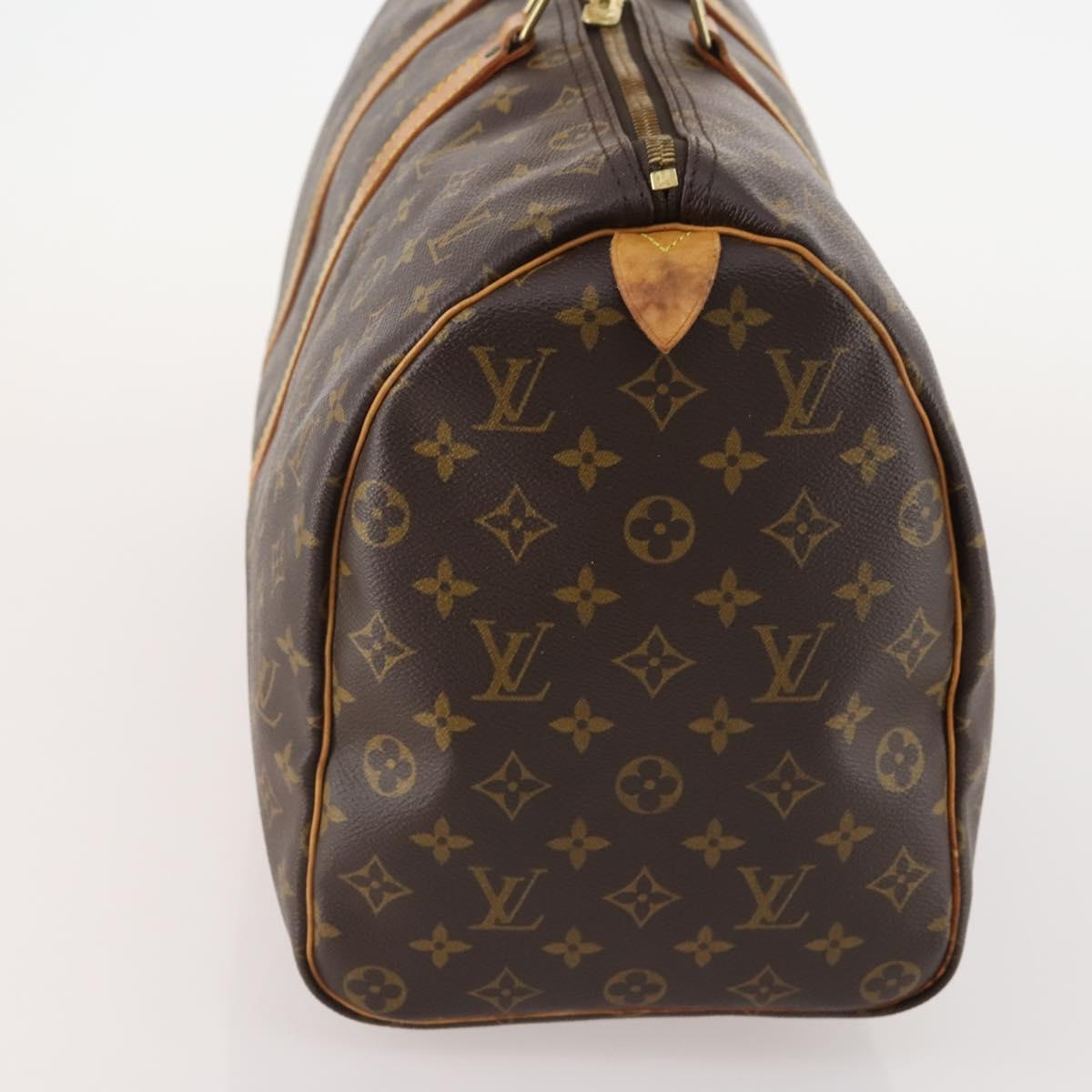 LOUIS VUITTON Monogram Keepall 45 Boston Bag M41428 LV Auth YKZ277A
