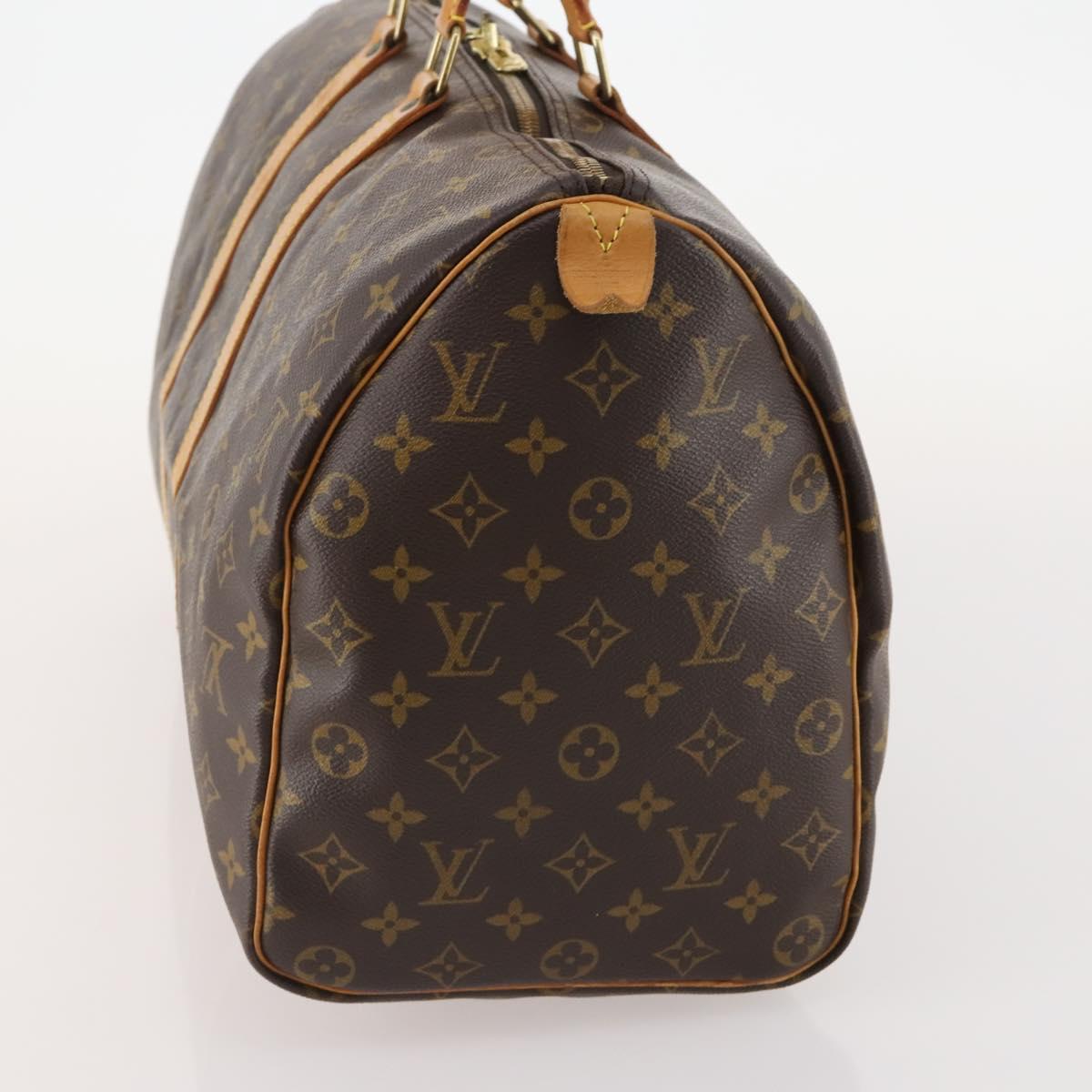 LOUIS VUITTON Monogram Keepall 45 Boston Bag M41428 LV Auth YKZ277A