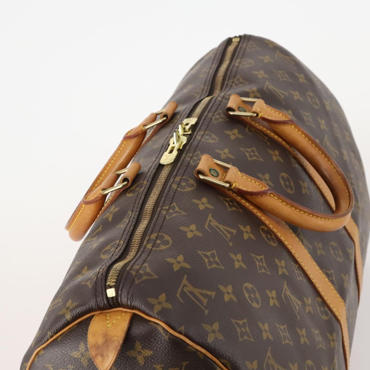 LOUIS VUITTON Monogram Keepall 45 Boston Bag M41428 LV Auth YKZ277A