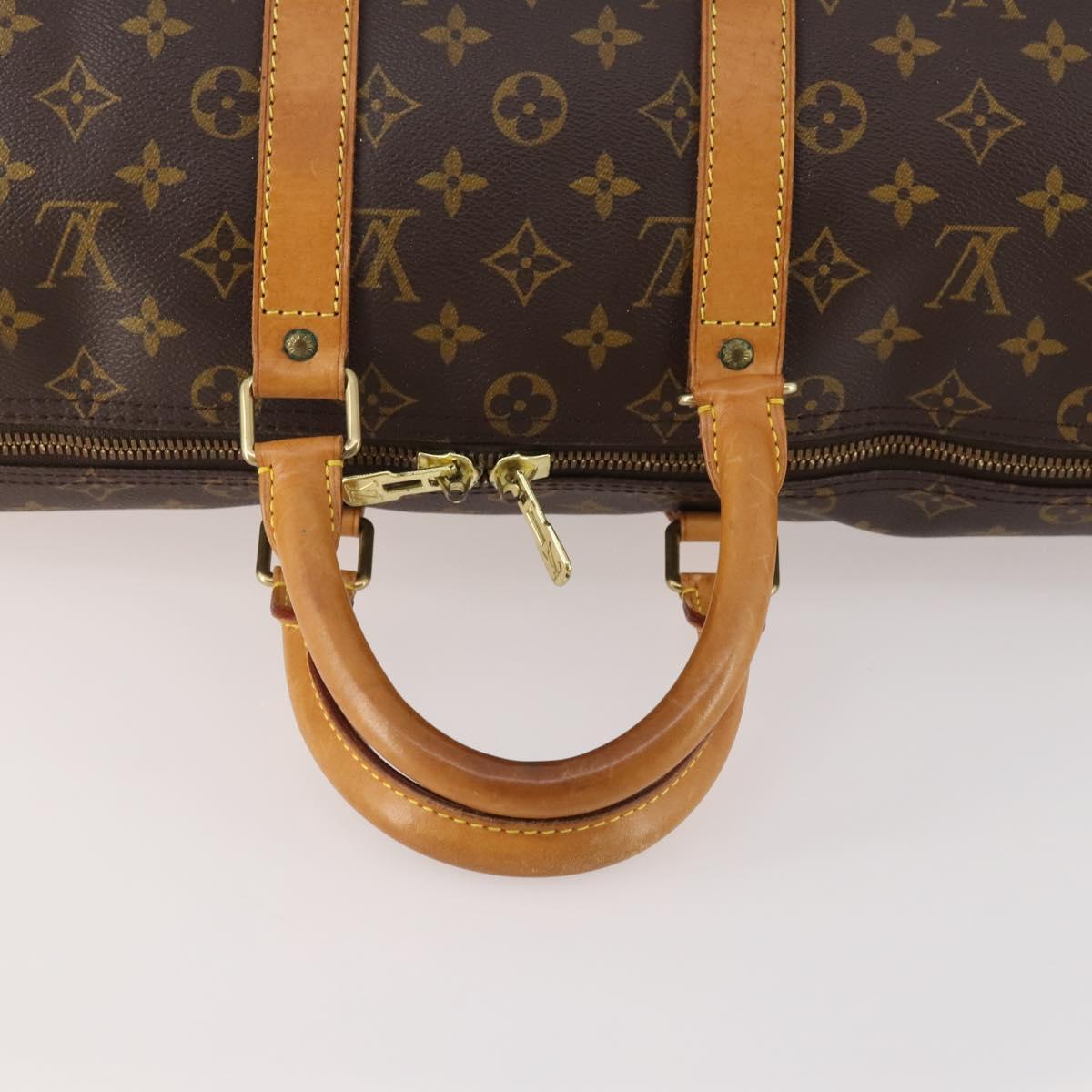 LOUIS VUITTON Monogram Keepall 45 Boston Bag M41428 LV Auth YKZ277A