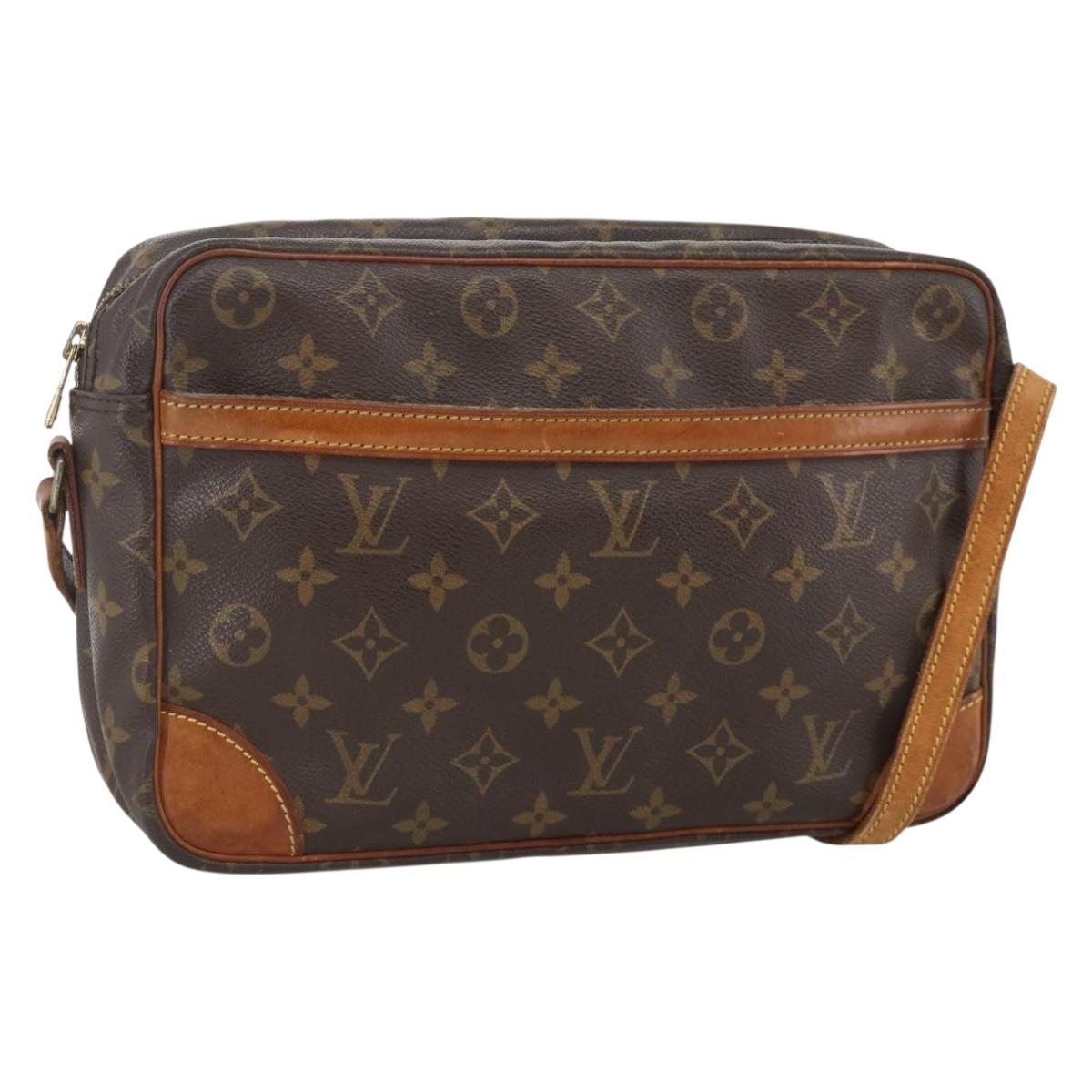 LOUIS VUITTON Monogram Trocadero 30 Shoulder Bag M51272 LV Auth YKZ281