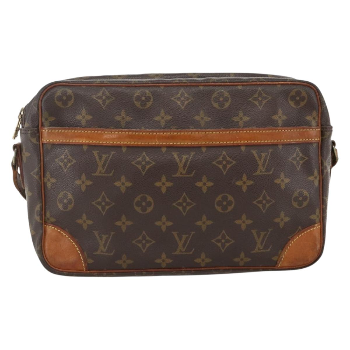 LOUIS VUITTON Monogram Trocadero 30 Shoulder Bag M51272 LV Auth YKZ281