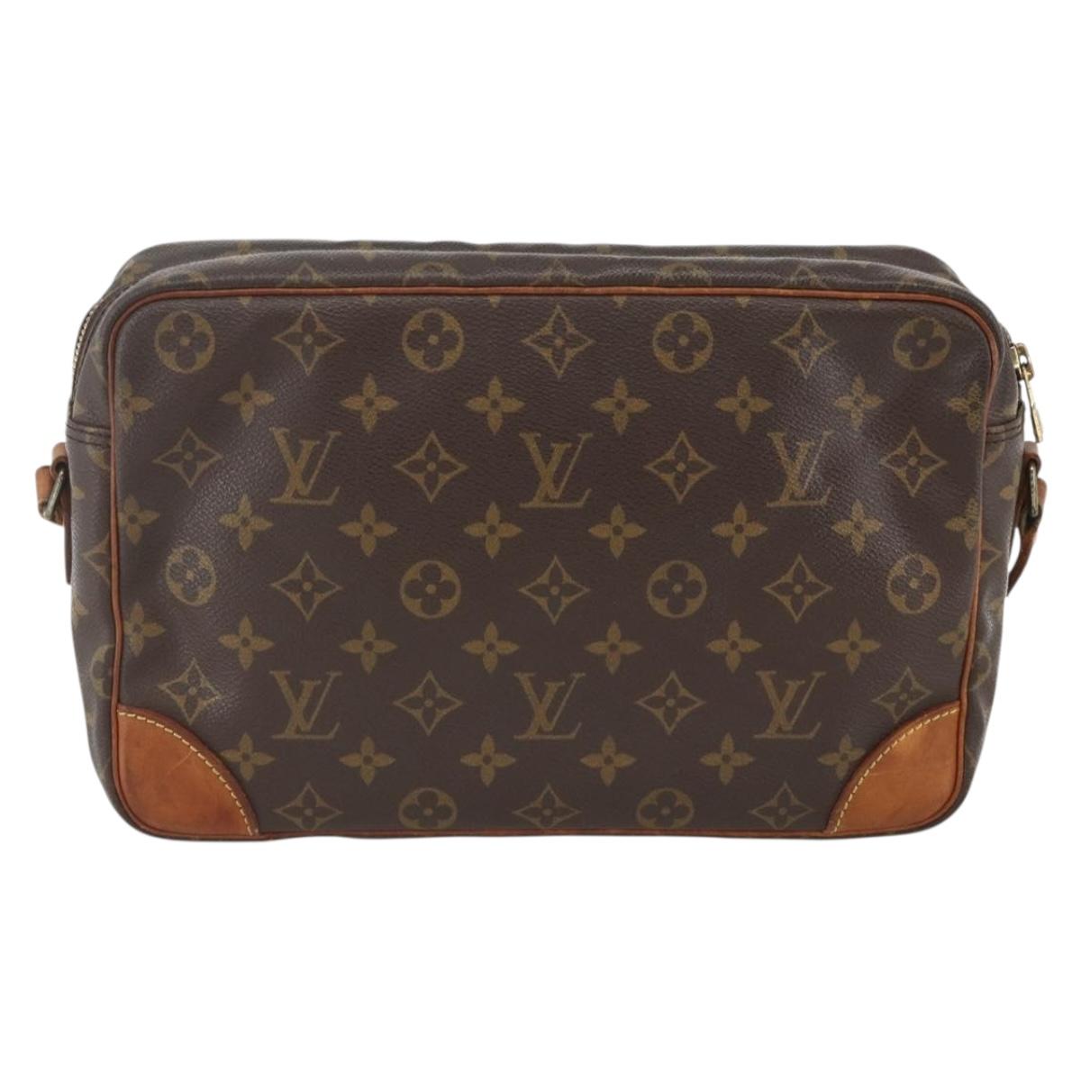 LOUIS VUITTON Monogram Trocadero 30 Shoulder Bag M51272 LV Auth YKZ281