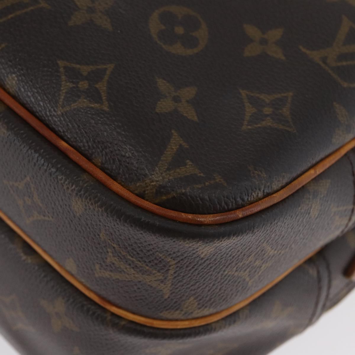 LOUIS VUITTON Monogram Reporter PM Shoulder Bag M45254 LV Auth YKZ284
