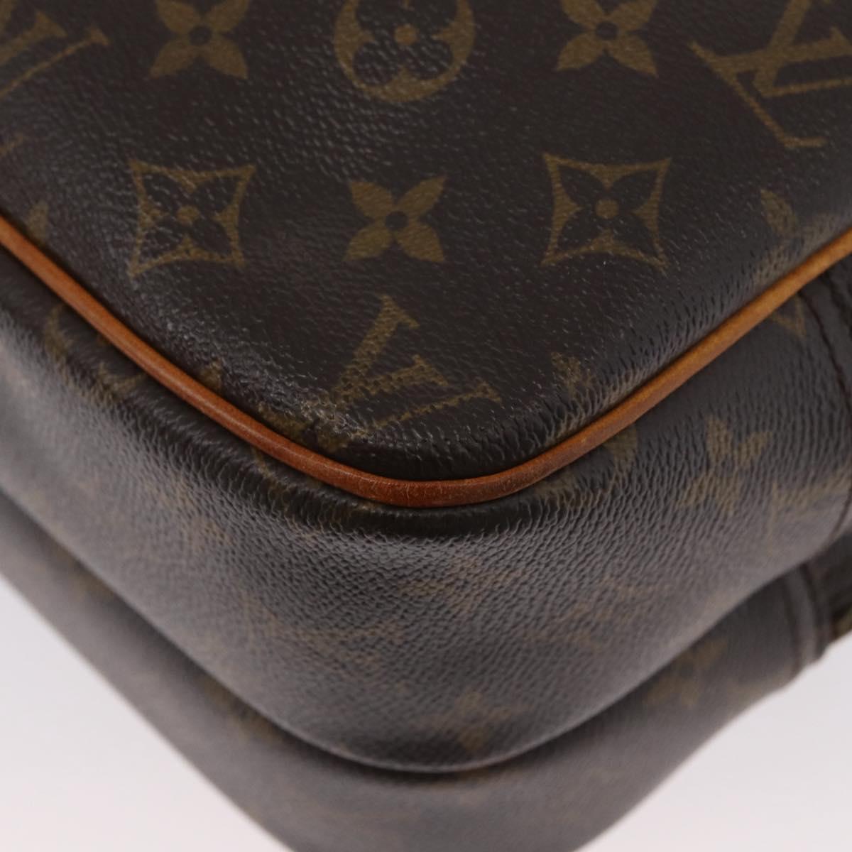 LOUIS VUITTON Monogram Reporter PM Shoulder Bag M45254 LV Auth YKZ284