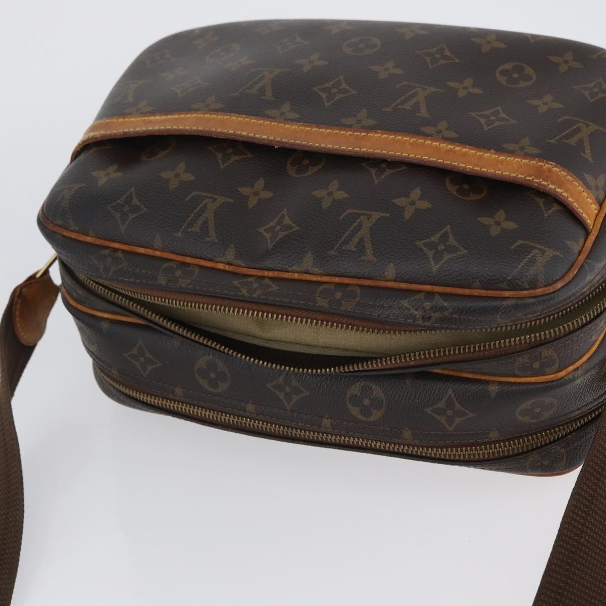LOUIS VUITTON Monogram Reporter PM Shoulder Bag M45254 LV Auth YKZ284