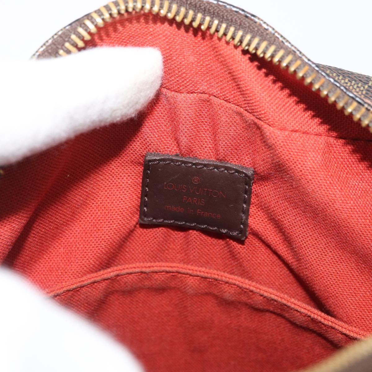LOUIS VUITTON Damier Ebene Olaf PM Shoulder Bag N41442 LV Auth YKZ285A
