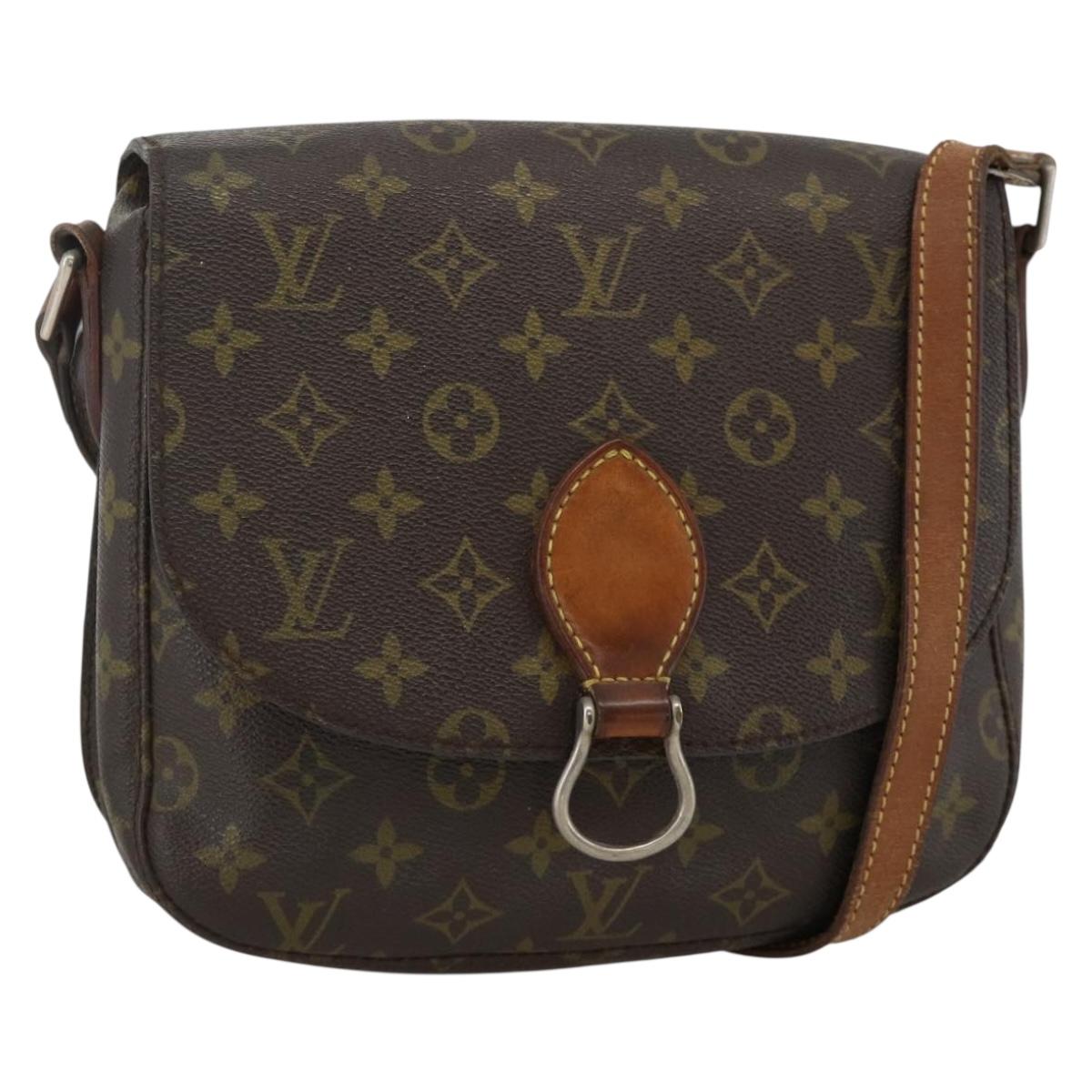 LOUIS VUITTON Monogram Saint Cloud GM Shoulder Bag M51242 LV Auth YKZ328